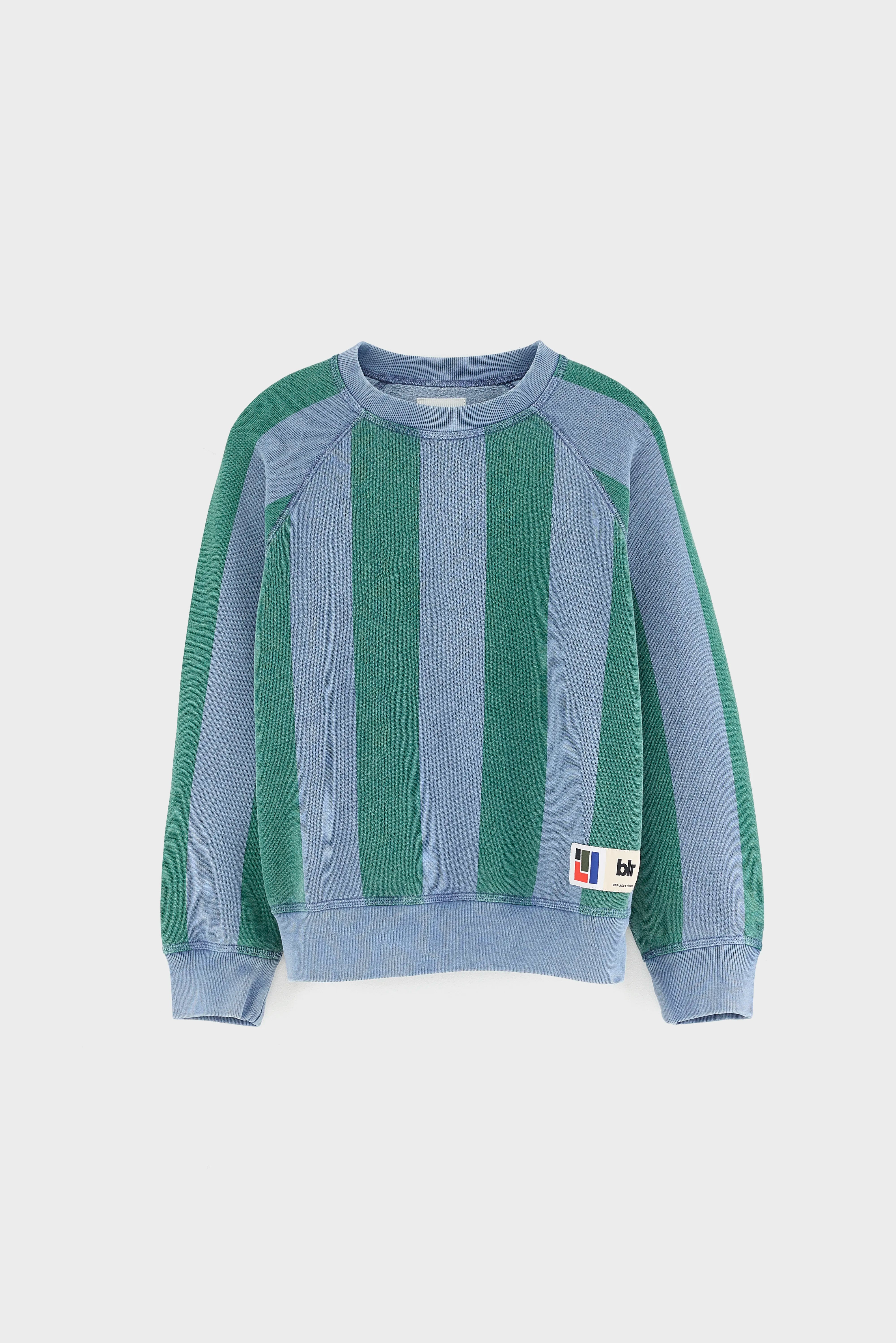 Fagolo sweatshirt met ronde hals (262 / B / STRIPE A)