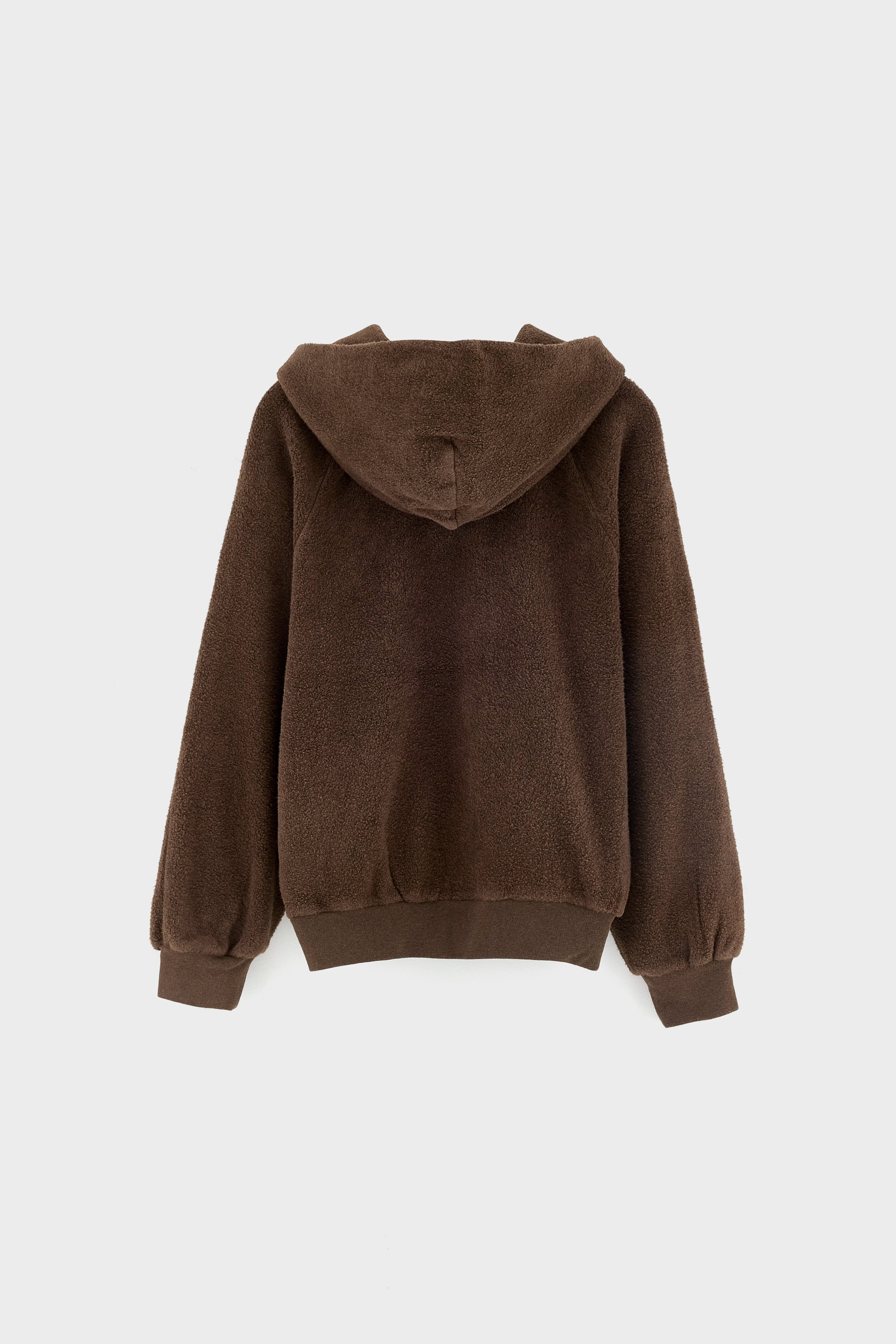 Farolo relaxed hoodie (262 / B / TAUPE)