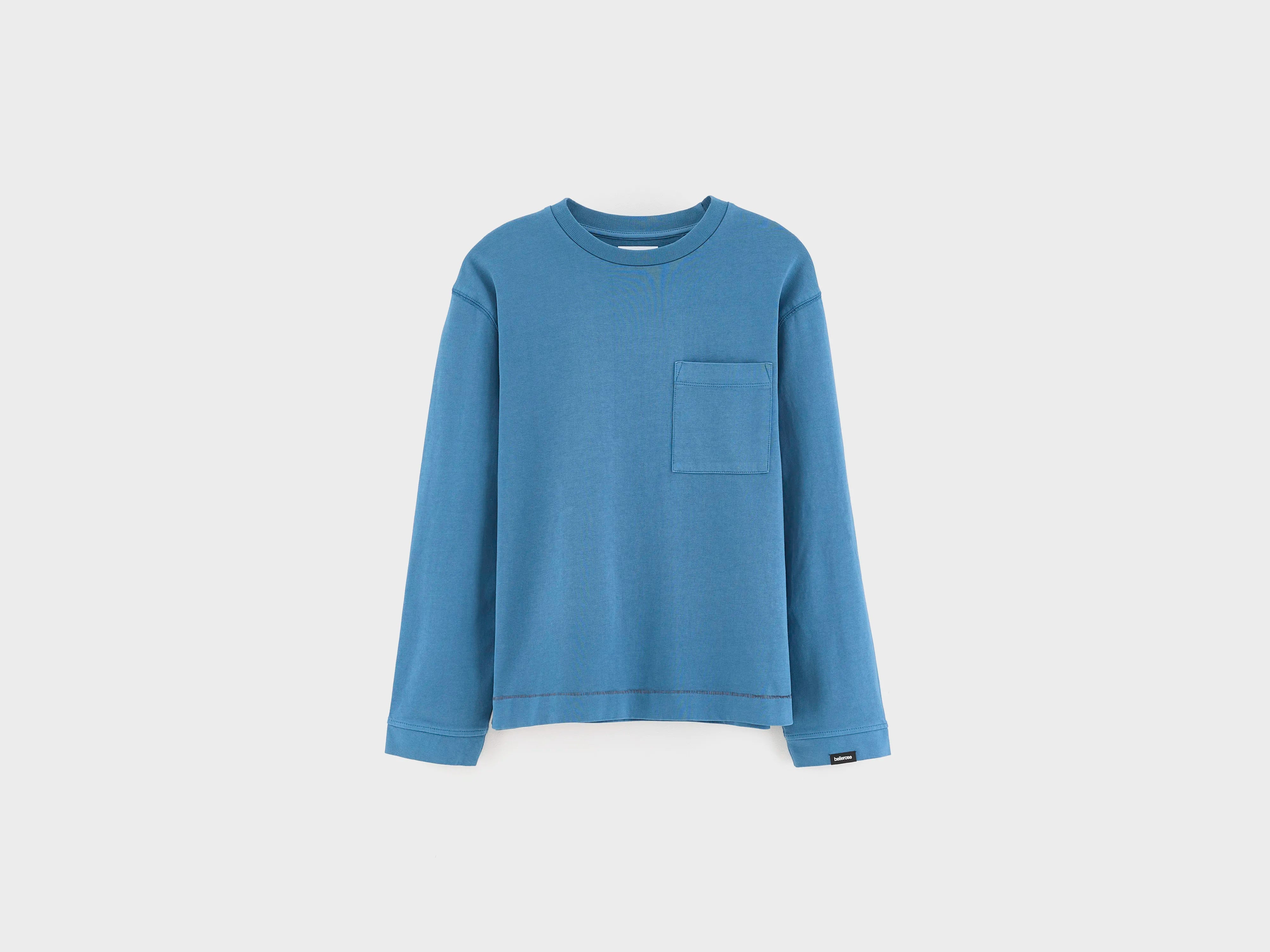 Camjo t-shirt met lange mouwen (262 / B / OCEAN)