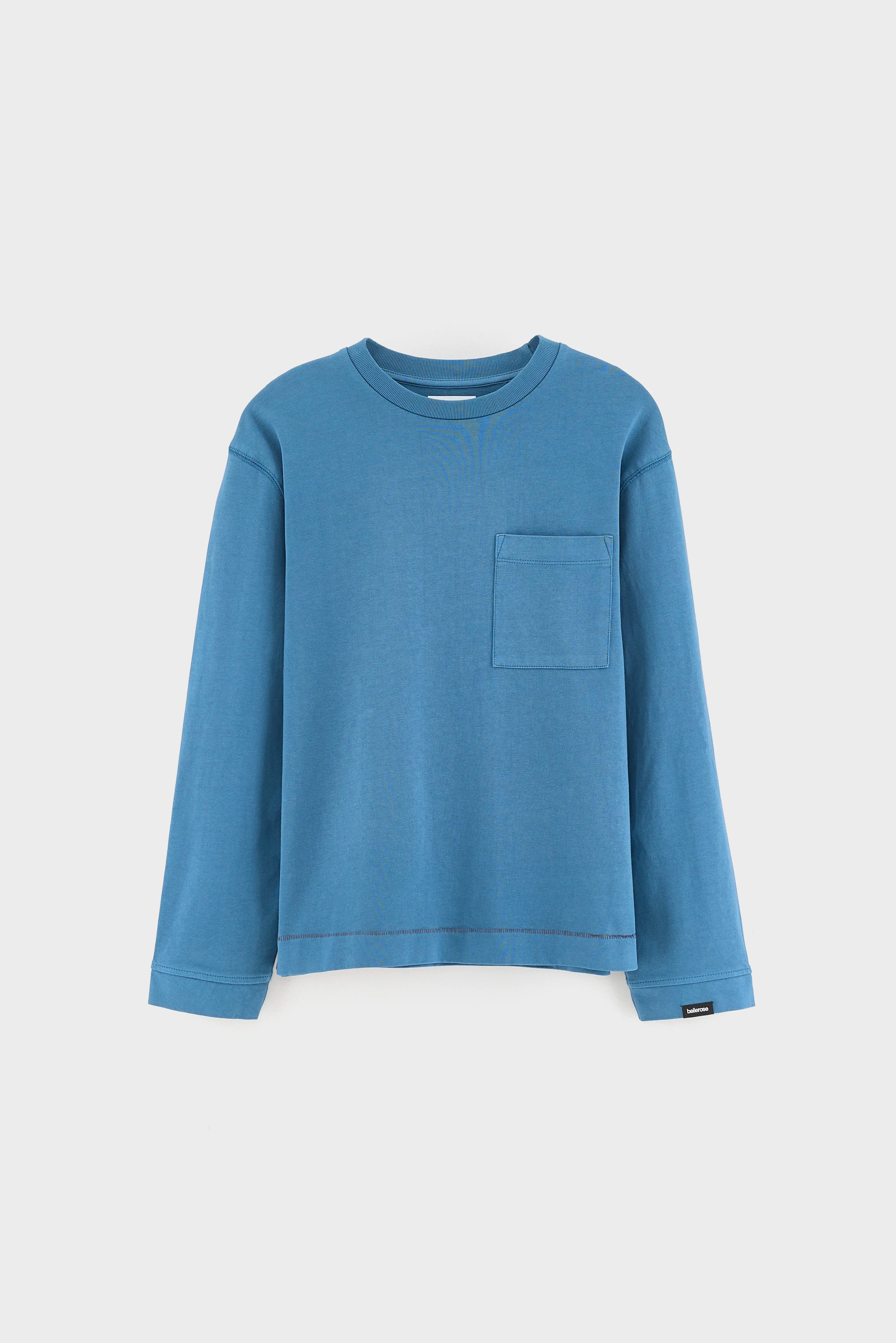 Camjo t-shirt met lange mouwen (262 / B / OCEAN)