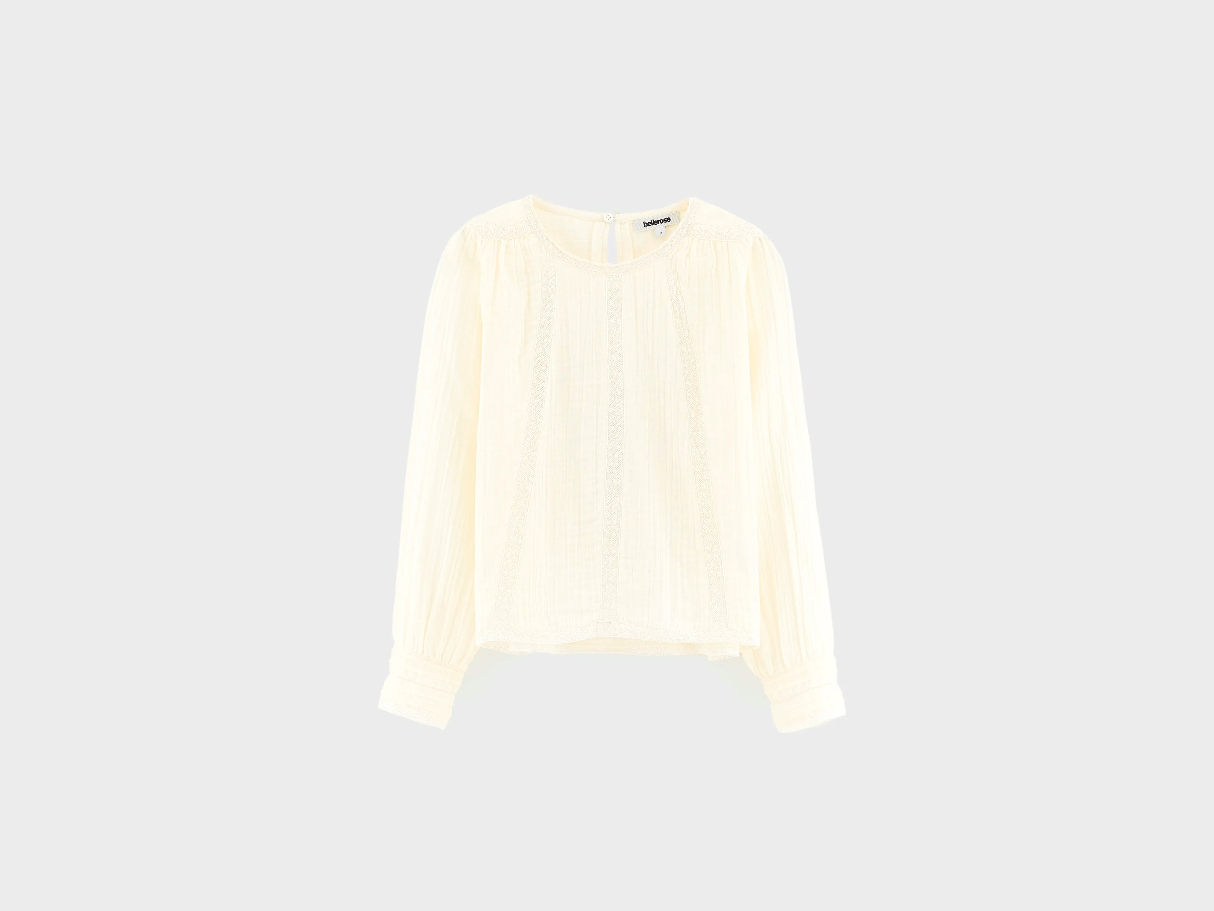 Hacer blouse met lange mouwen (262 / G / ECRU)