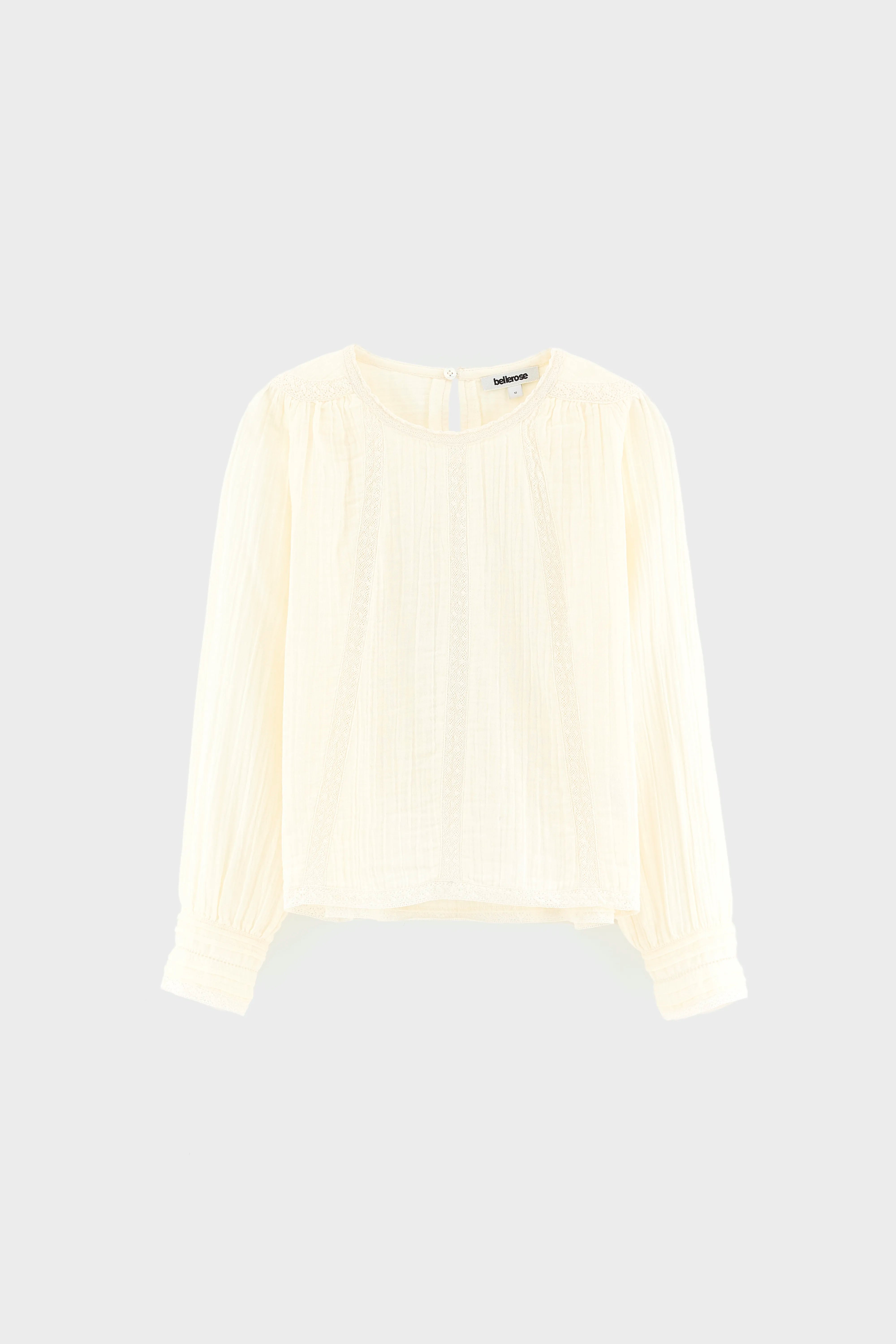 Hacer blouse met lange mouwen (262 / G / ECRU)