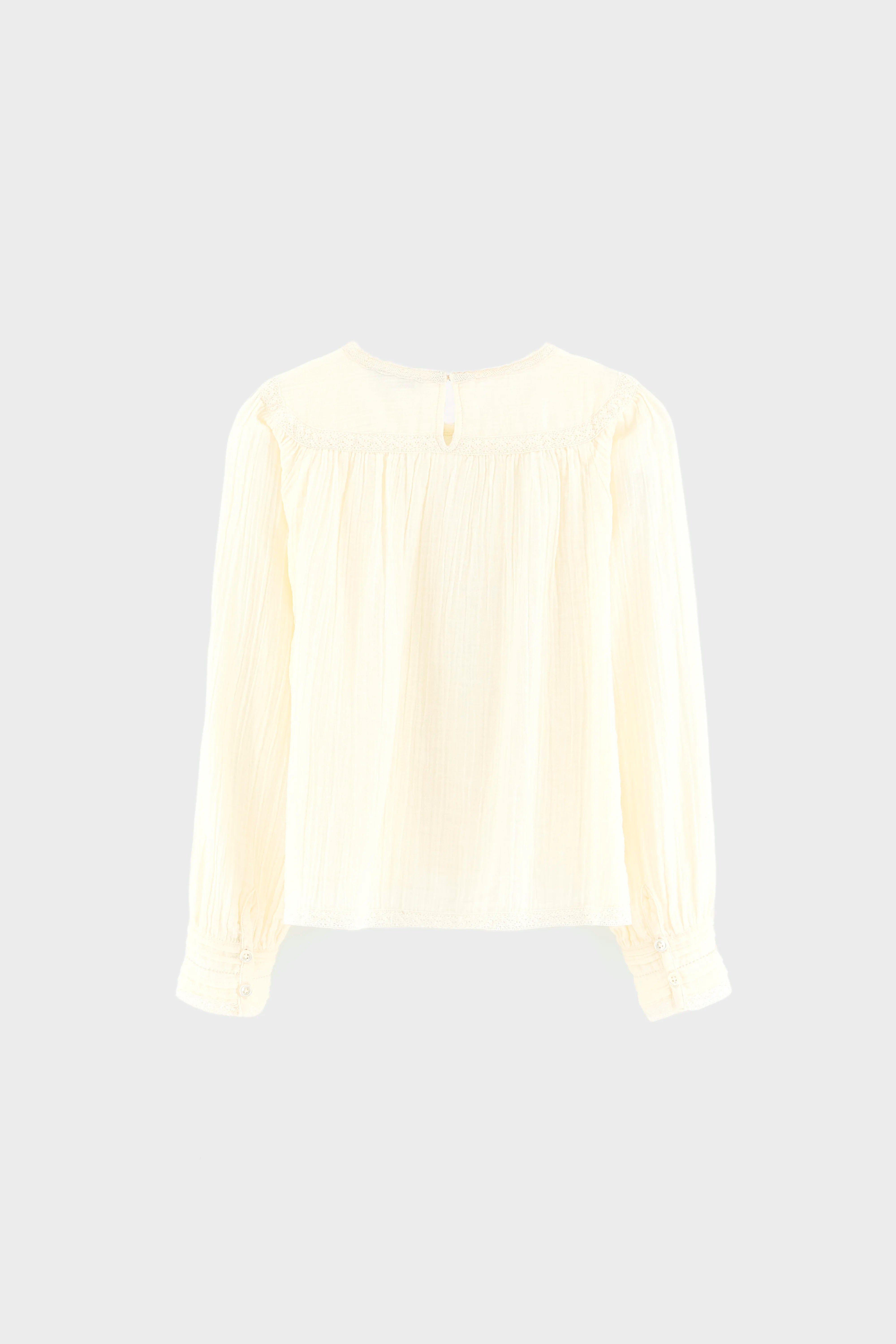 Hacer blouse met lange mouwen (262 / G / ECRU)