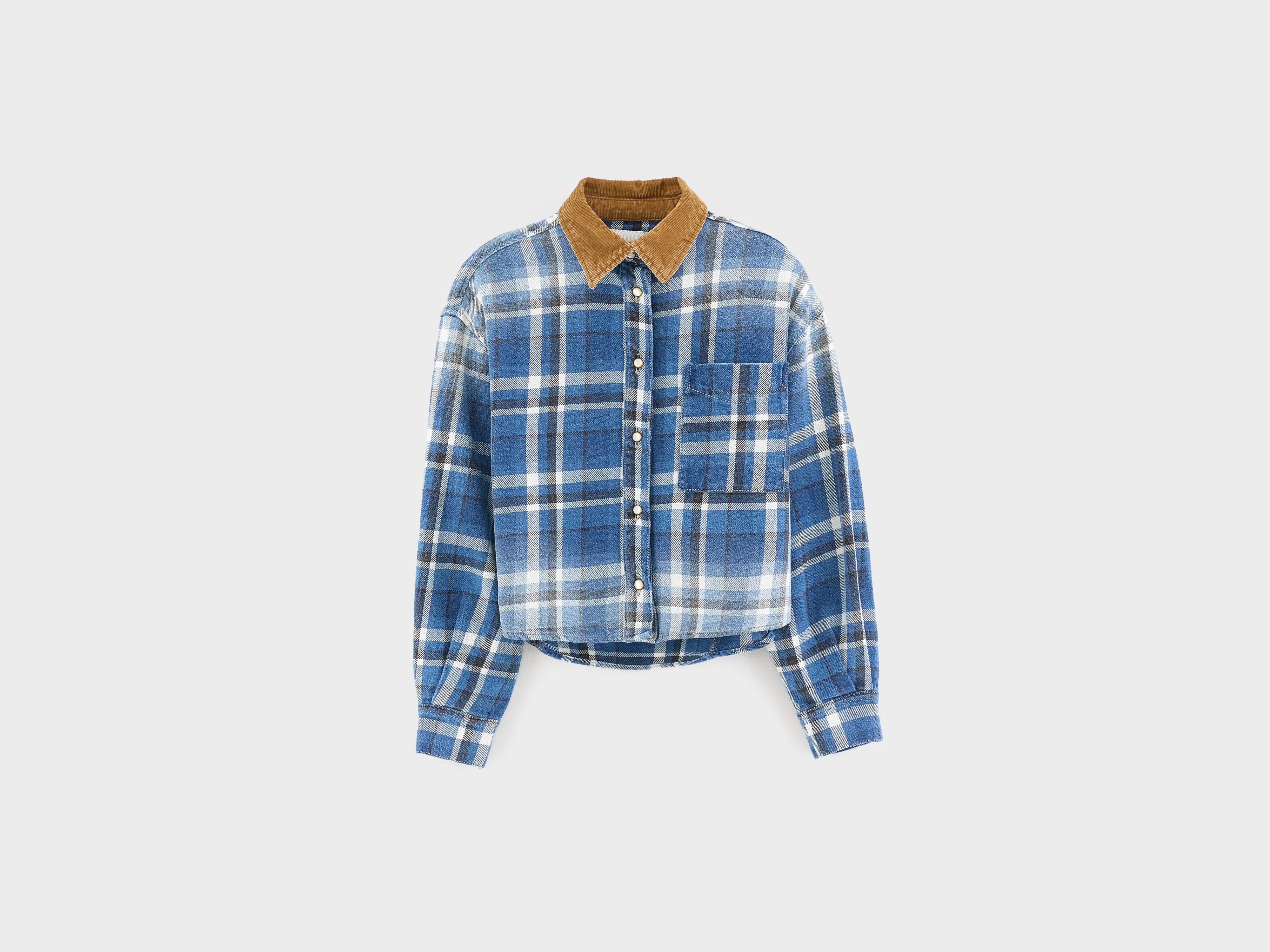 Chemise à carreaux Pennies (262 / G / CHECK A)