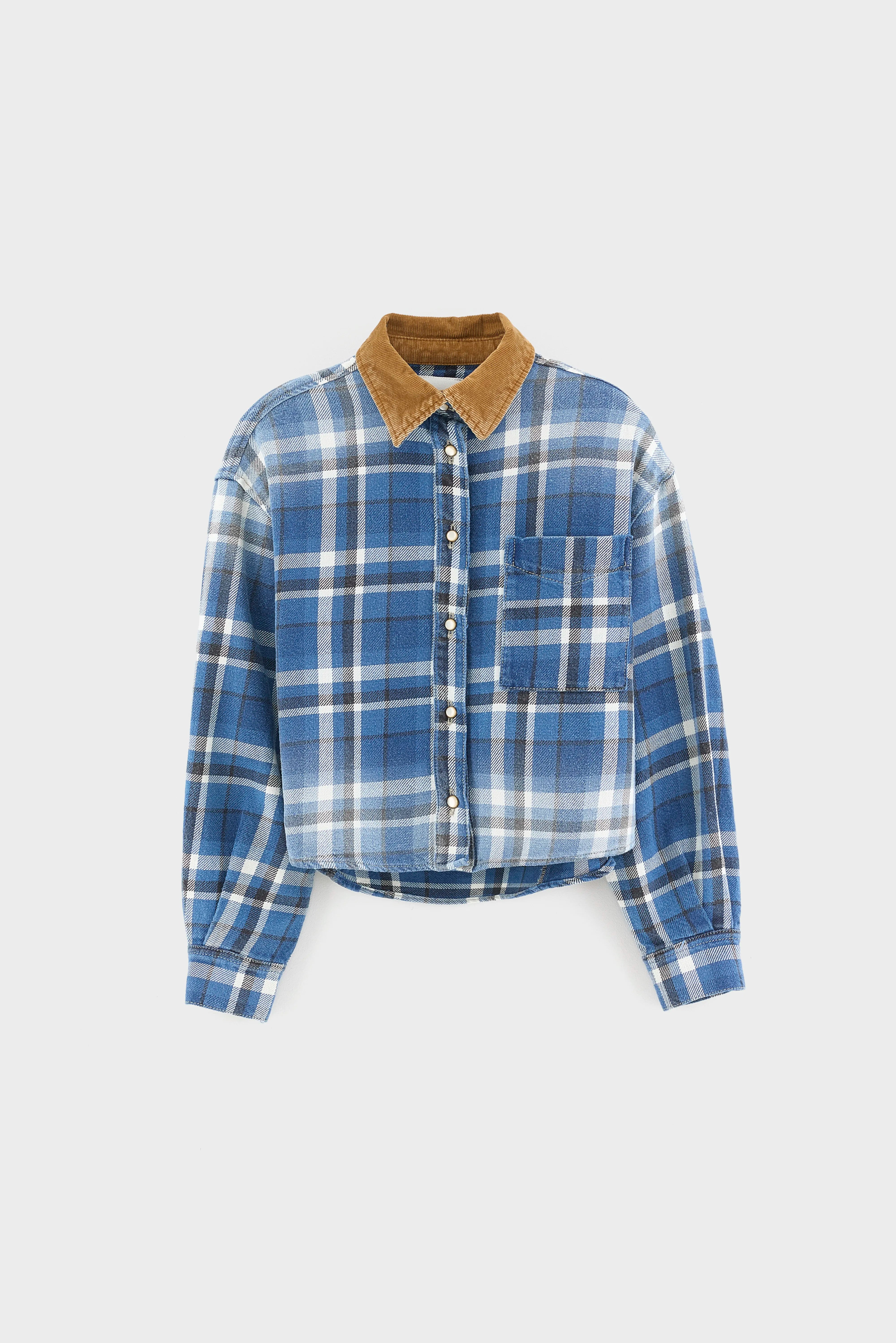 Chemise à carreaux Pennies (262 / G / CHECK A)