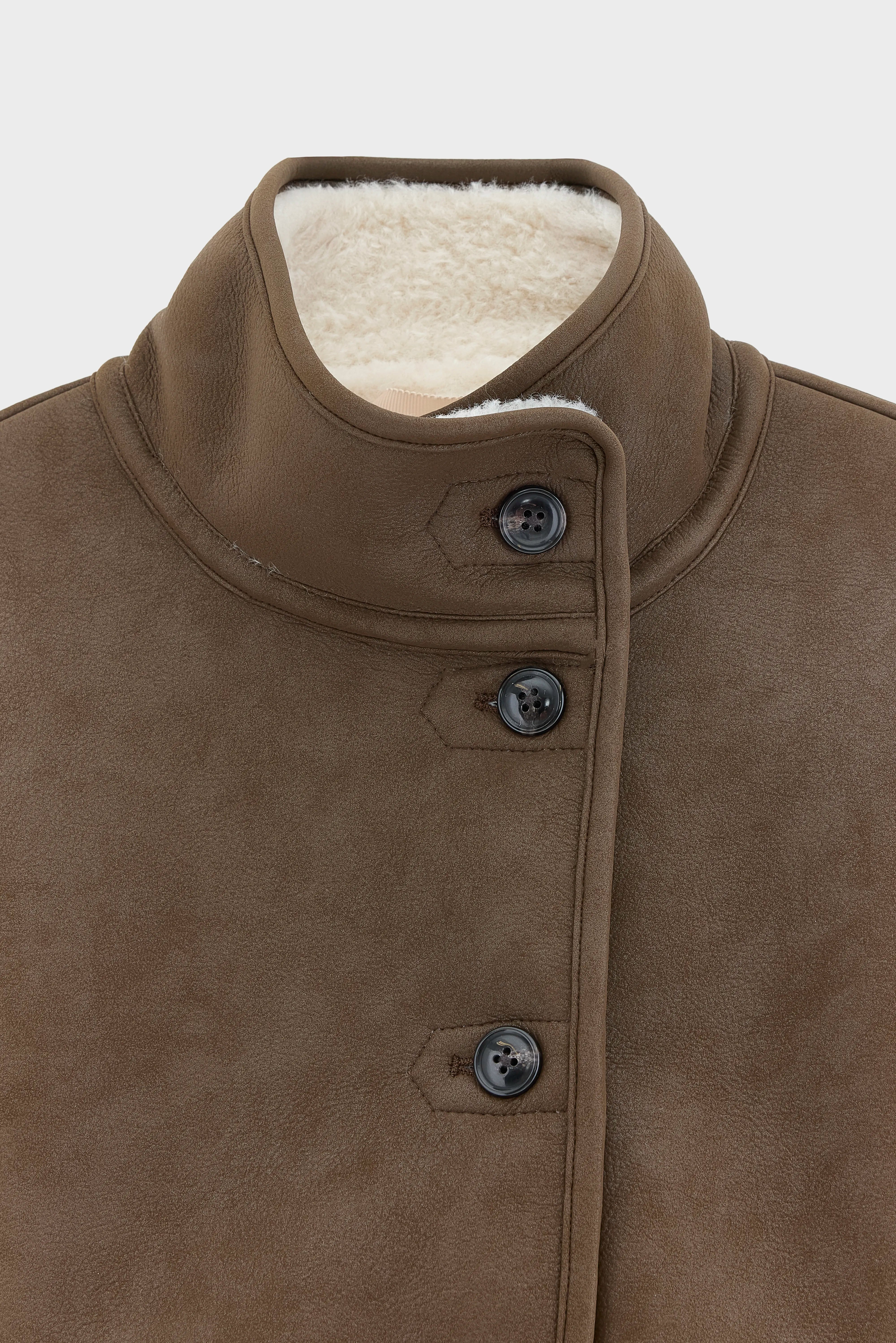 Jackie shearling jacket (262 / G / SEPIA)