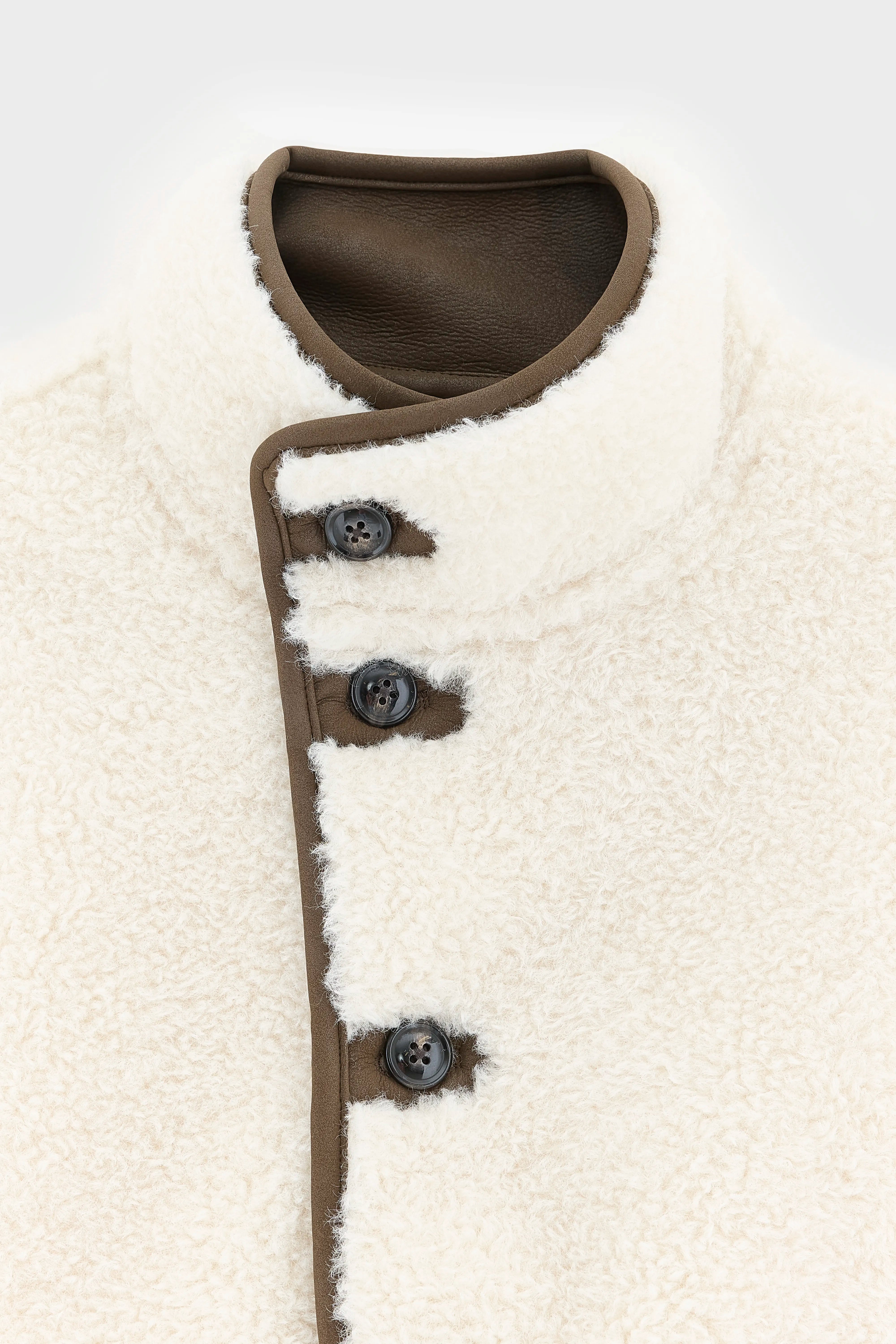 Jackie shearling jacket (262 / G / SEPIA)