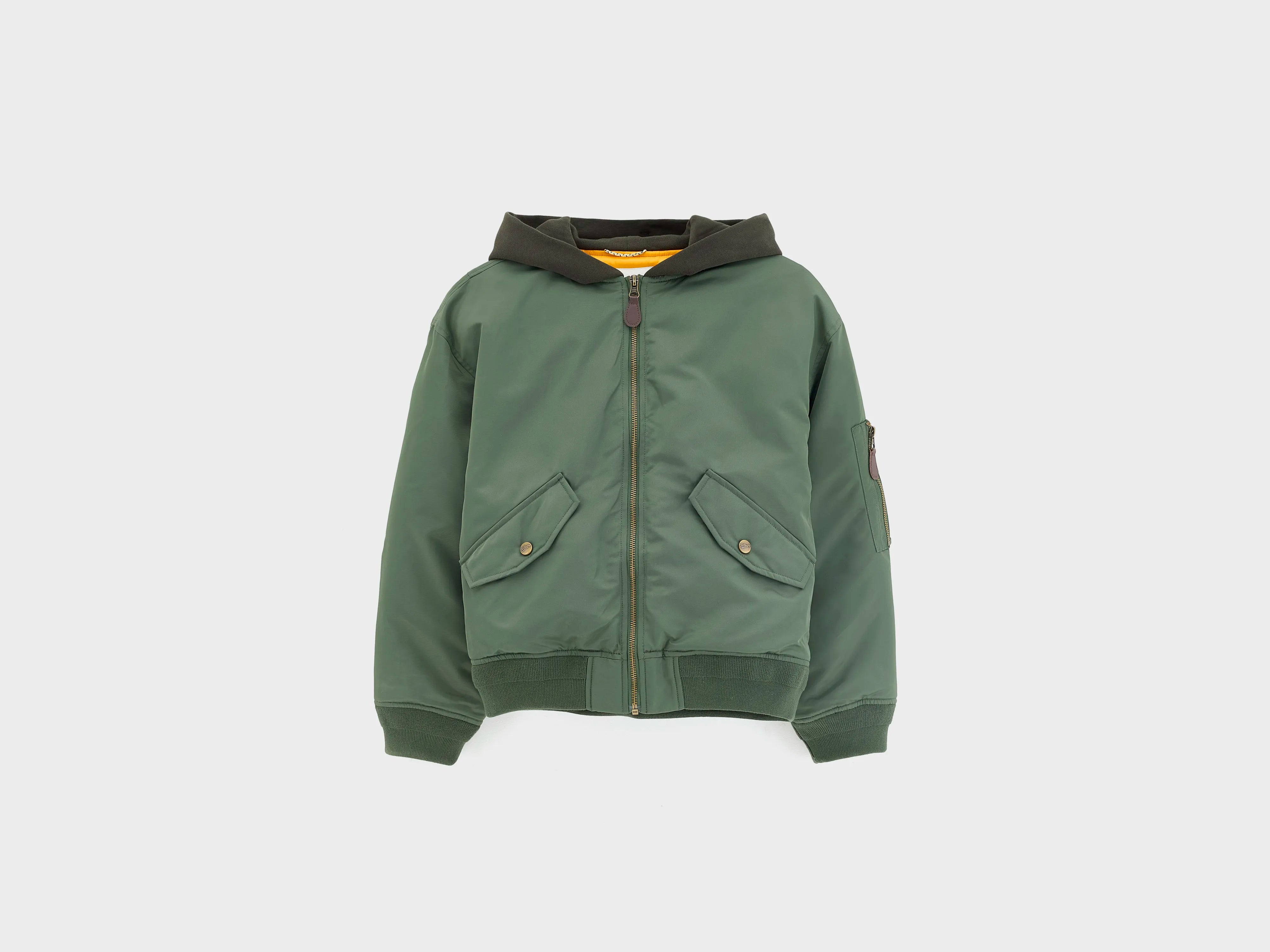 Bomber à capuche Hunter (262 / B / THYME)