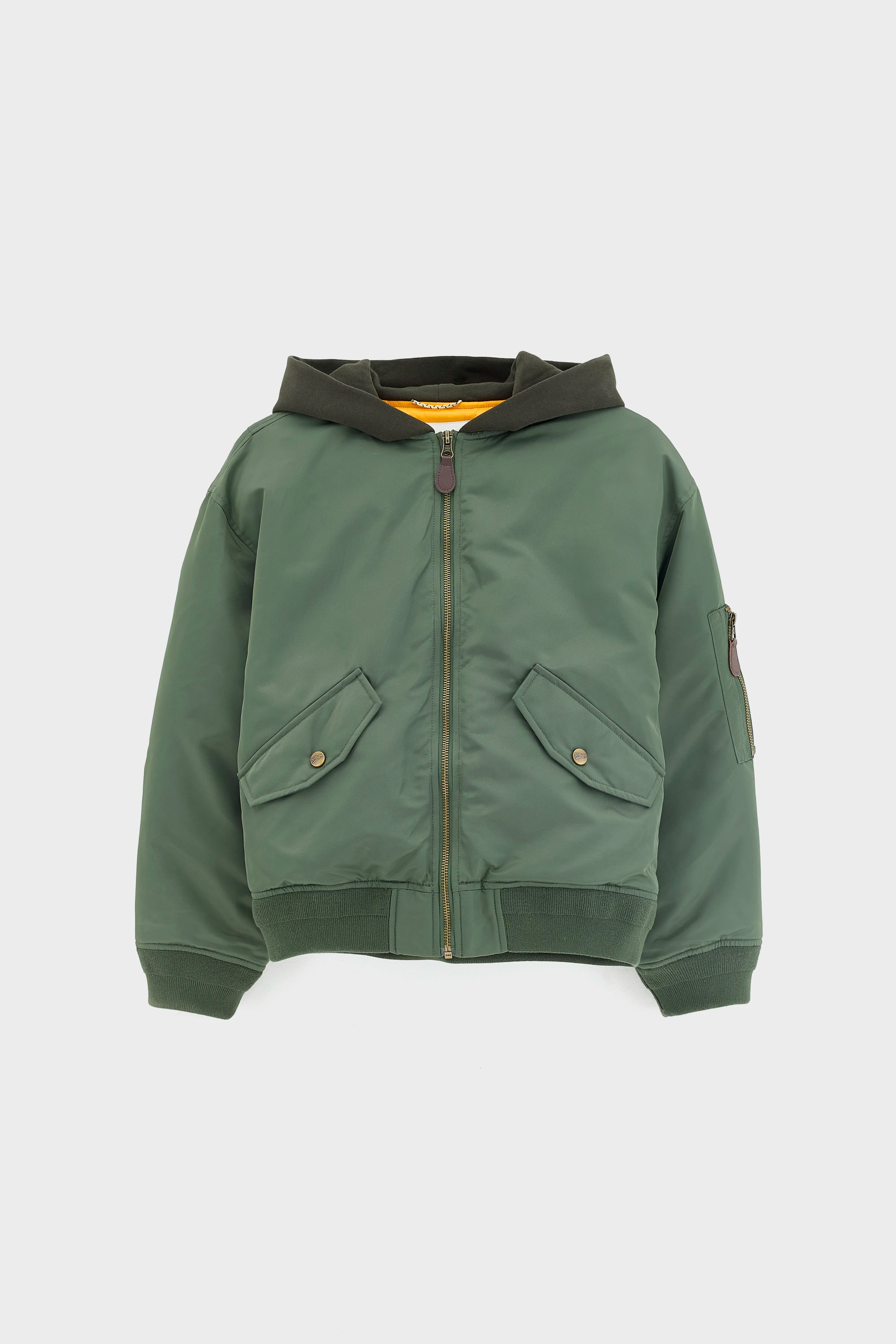 Bomber à capuche Hunter (262 / B / THYME)