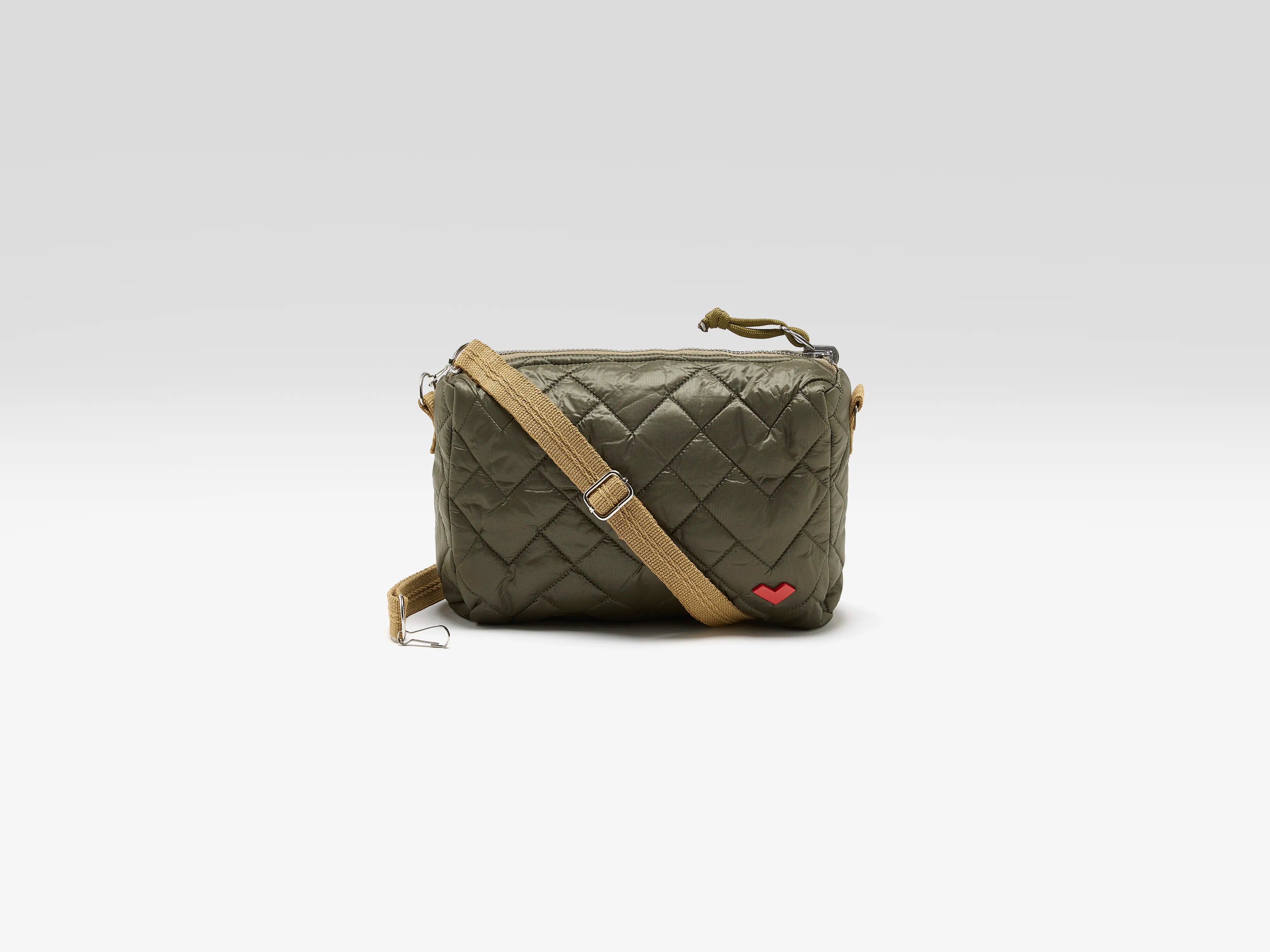 Sac à bandoulière matelassé Hanoky (262 / G / FOREST)