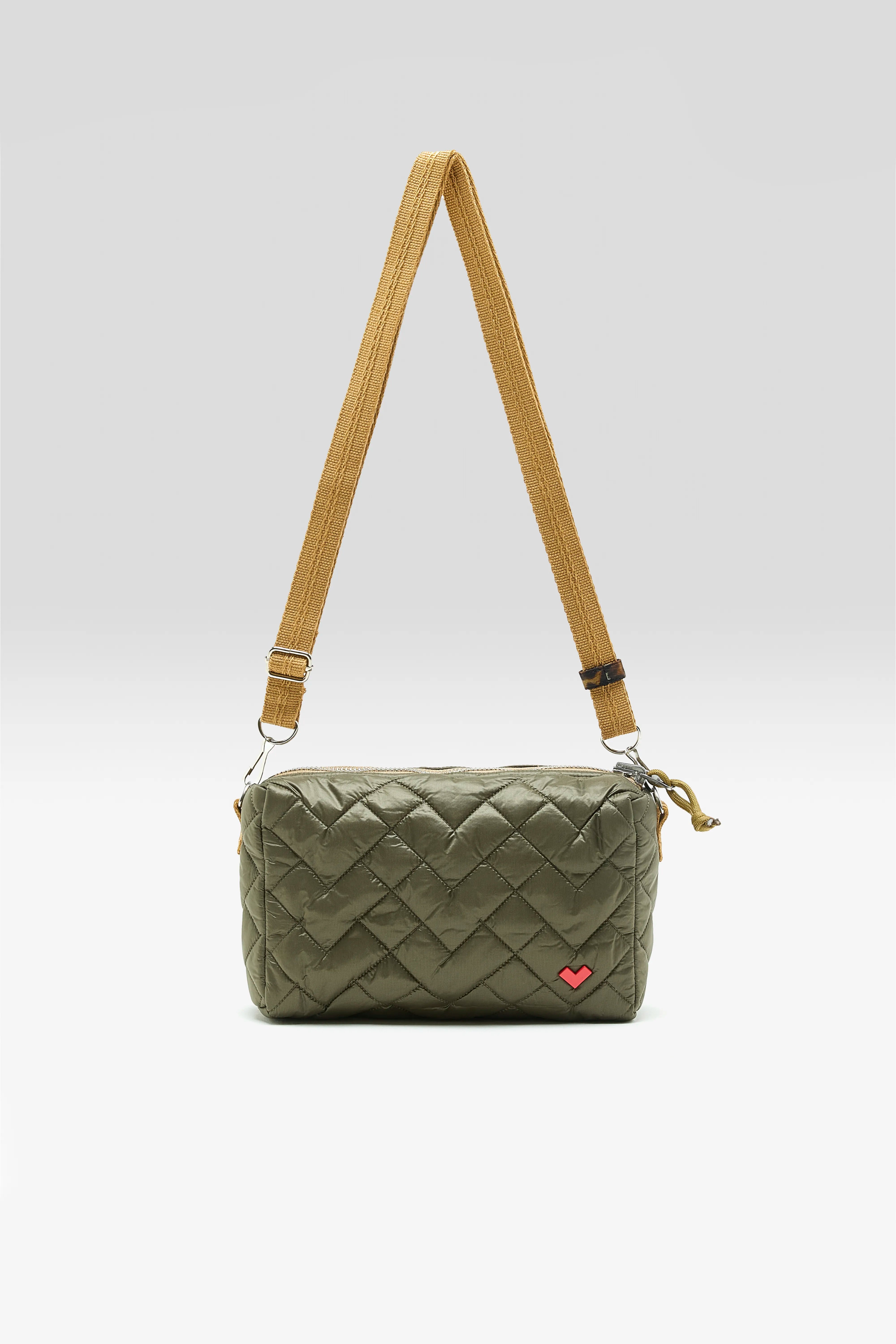 Sac à bandoulière matelassé Hanoky (262 / G / FOREST)