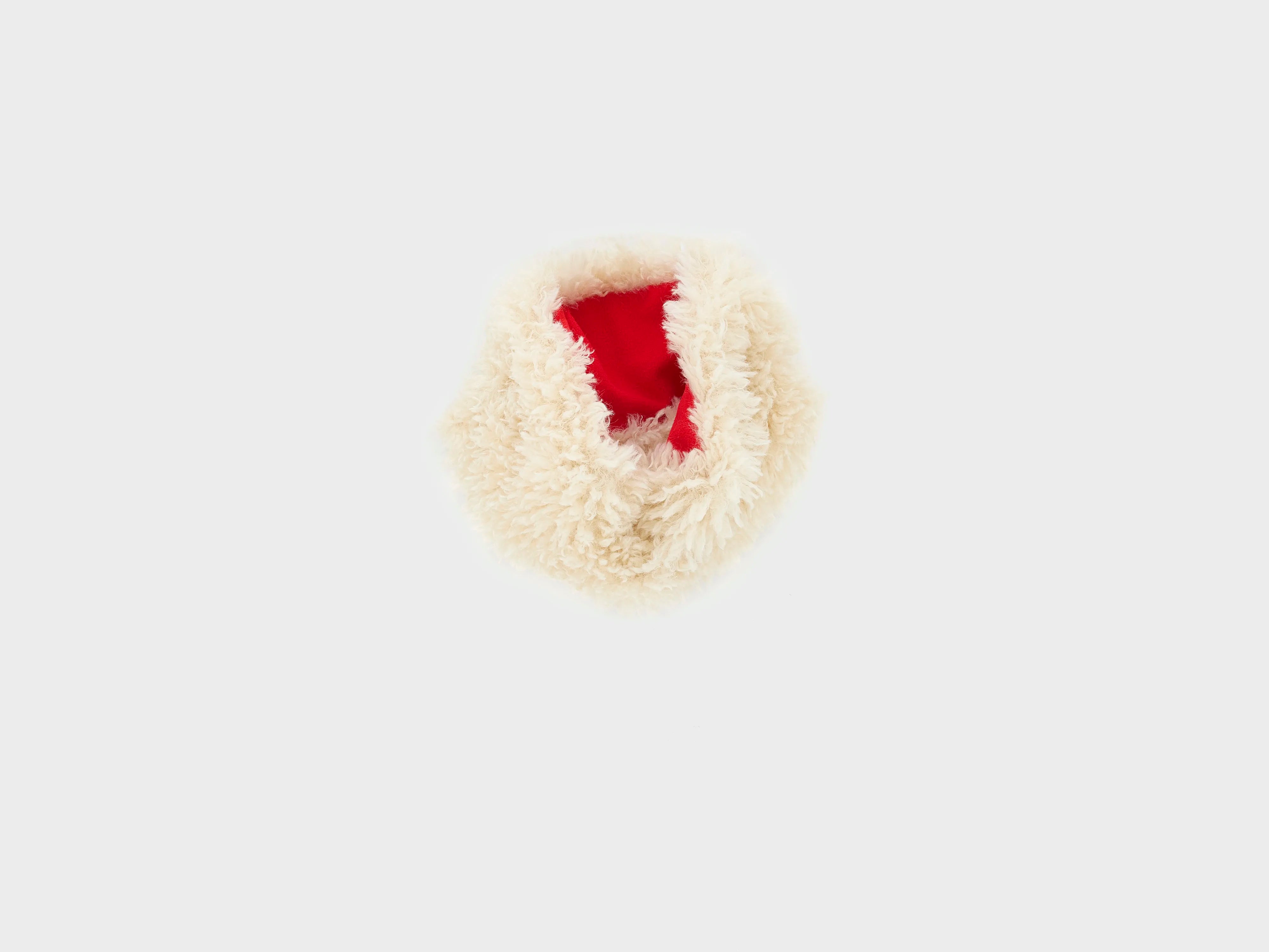 Jany faux-shearling colsjaal (262 / G / SWAN)