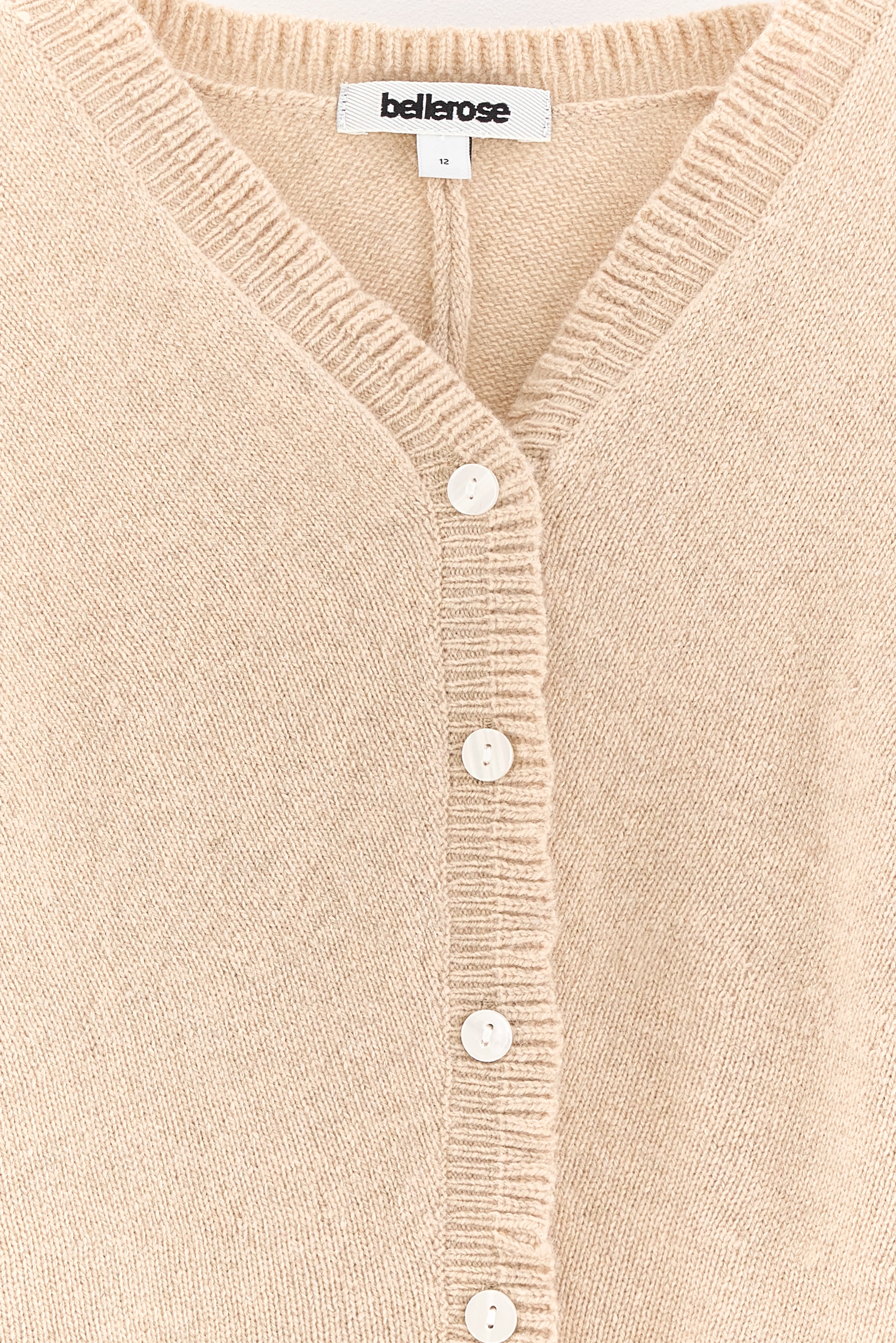 Gimsy cardigan met V-hals (262 / G / OATMEAL)
