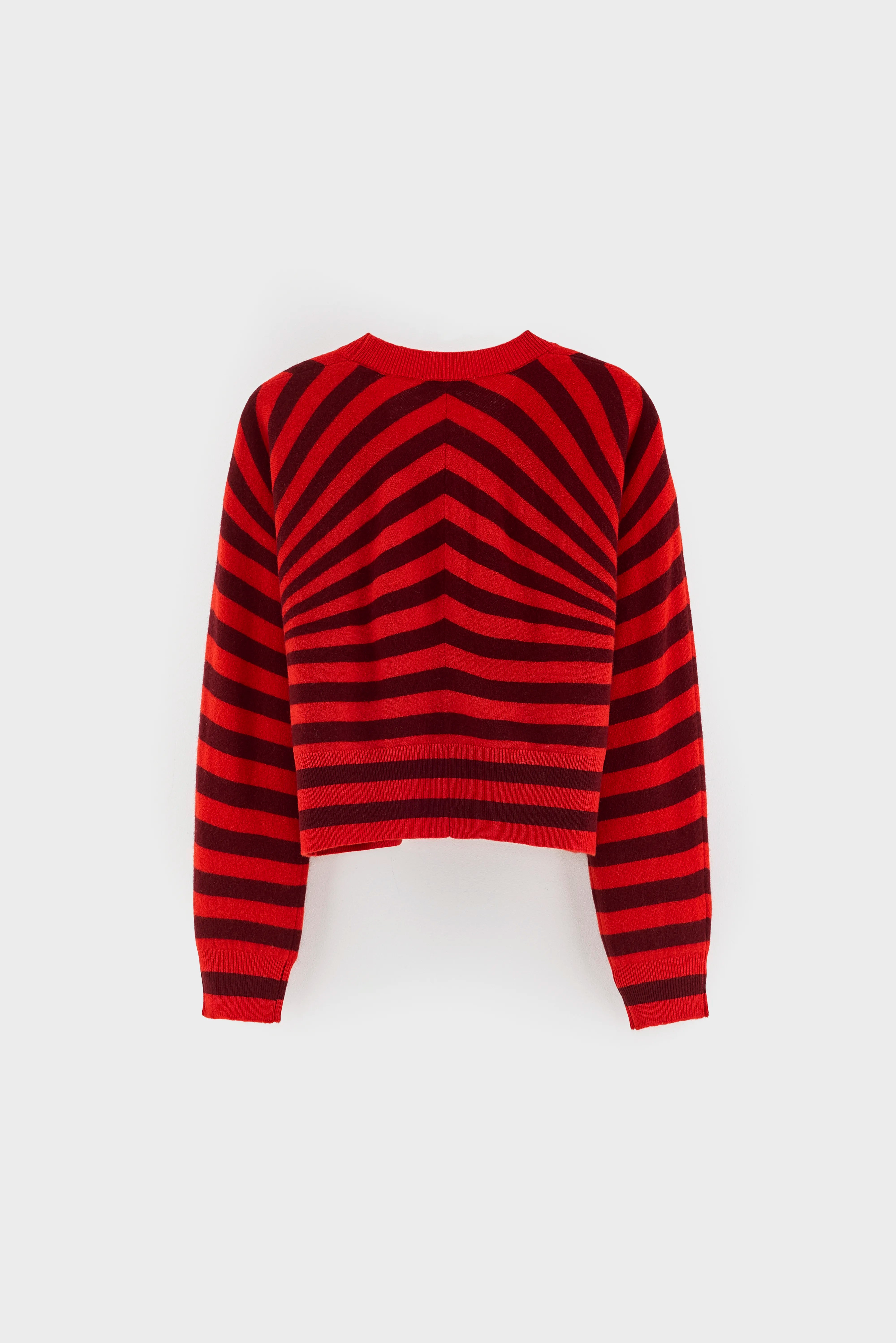 Cardigan col V Alzo (262 / G / STRIPE A)
