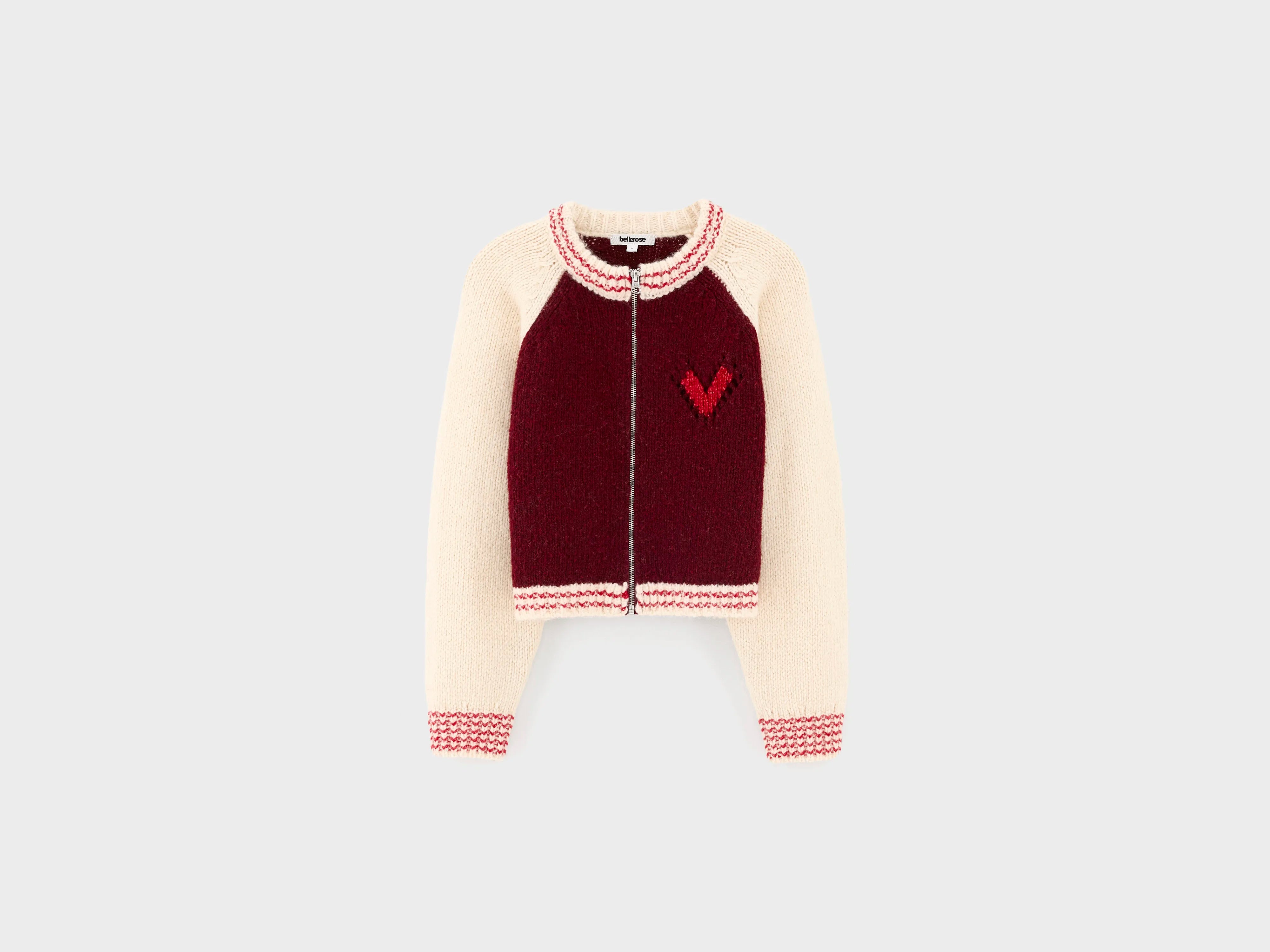 Cardigan col rond Detik (262 / G / COMBO A)