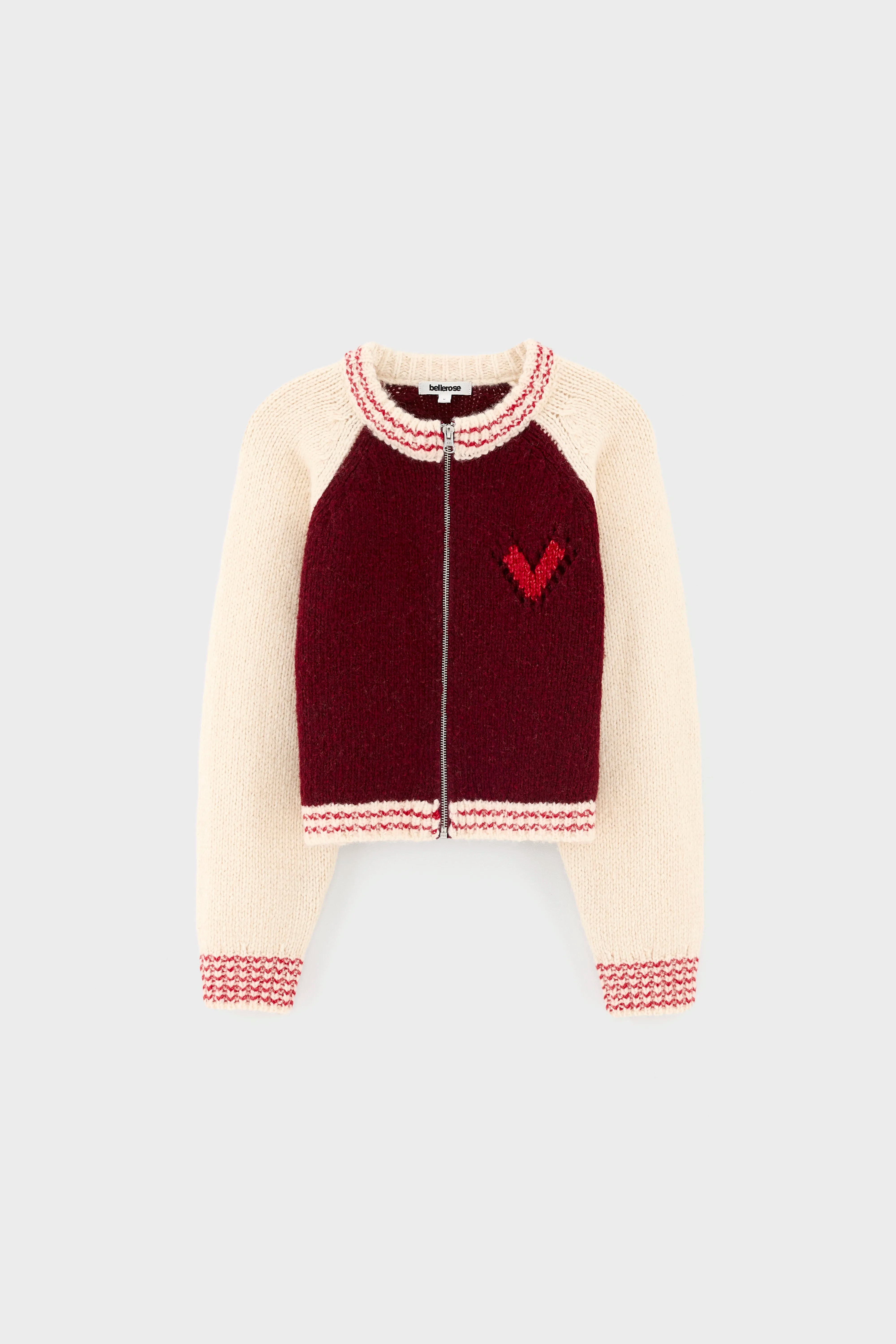 Cardigan col rond Detik (262 / G / COMBO A)