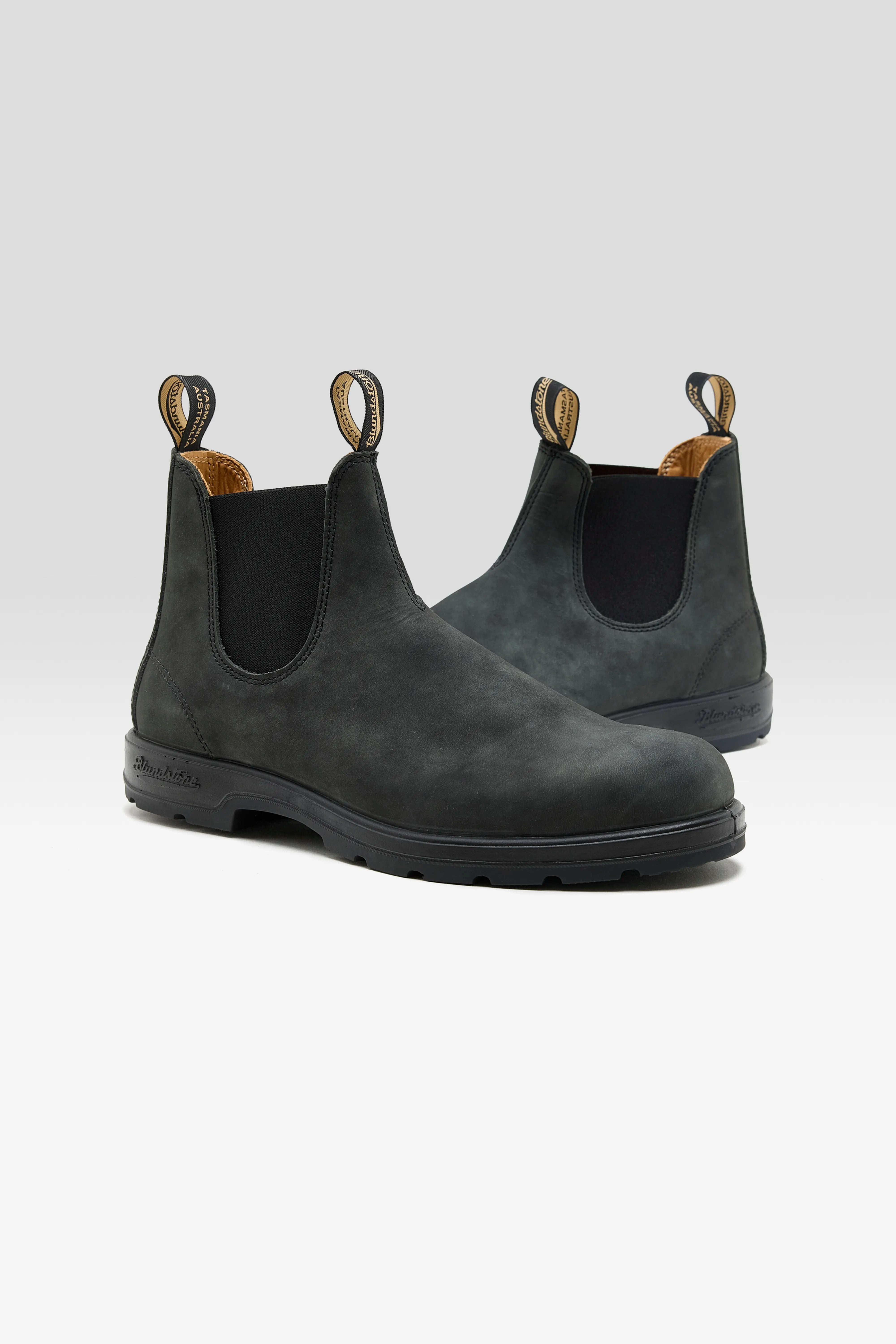 587 Classic Chelsea Boots for Men (242 / M / BLACK)