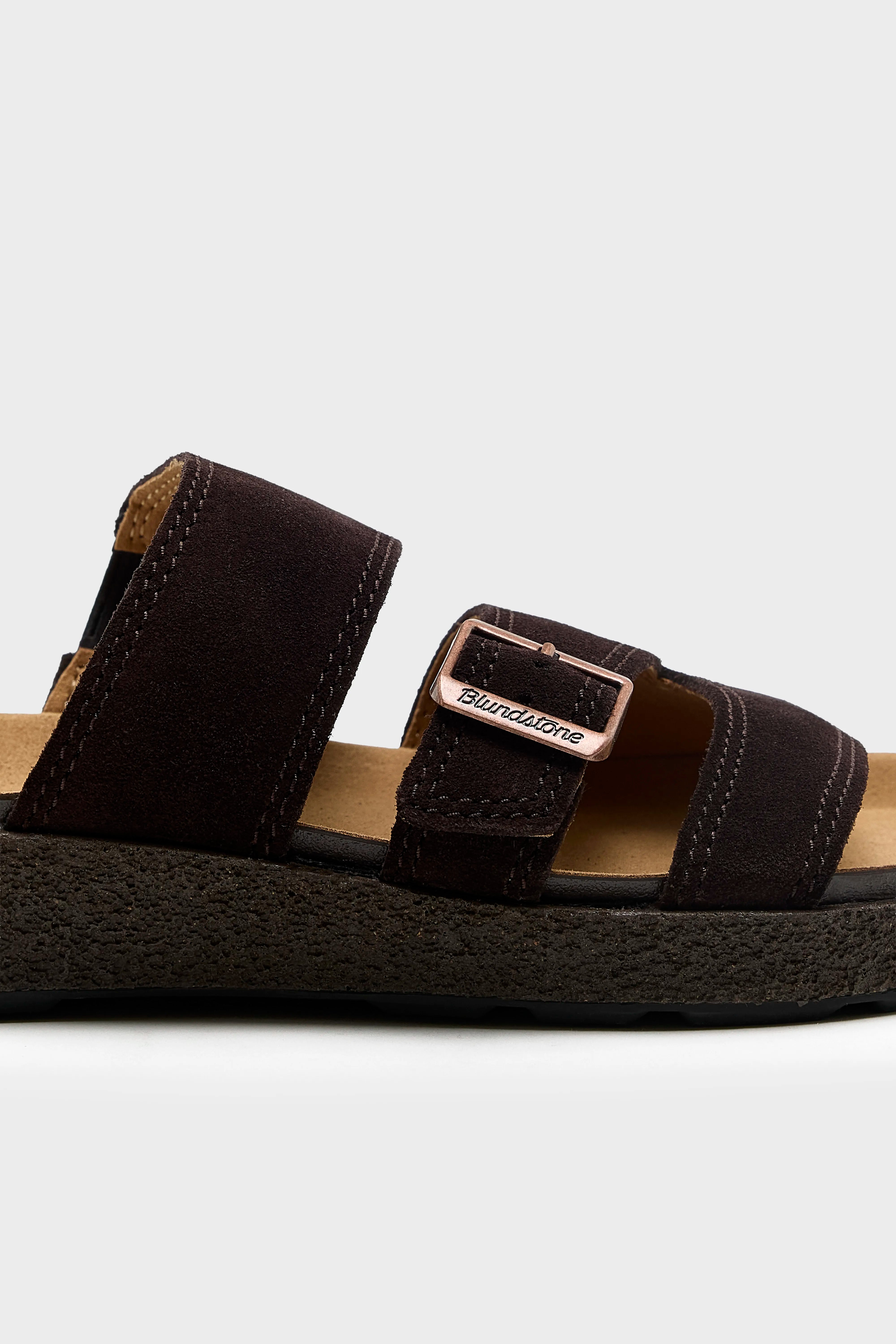2696 Aerocork Klompsandalen voor Dames (261 / W / DARK BROWN)
