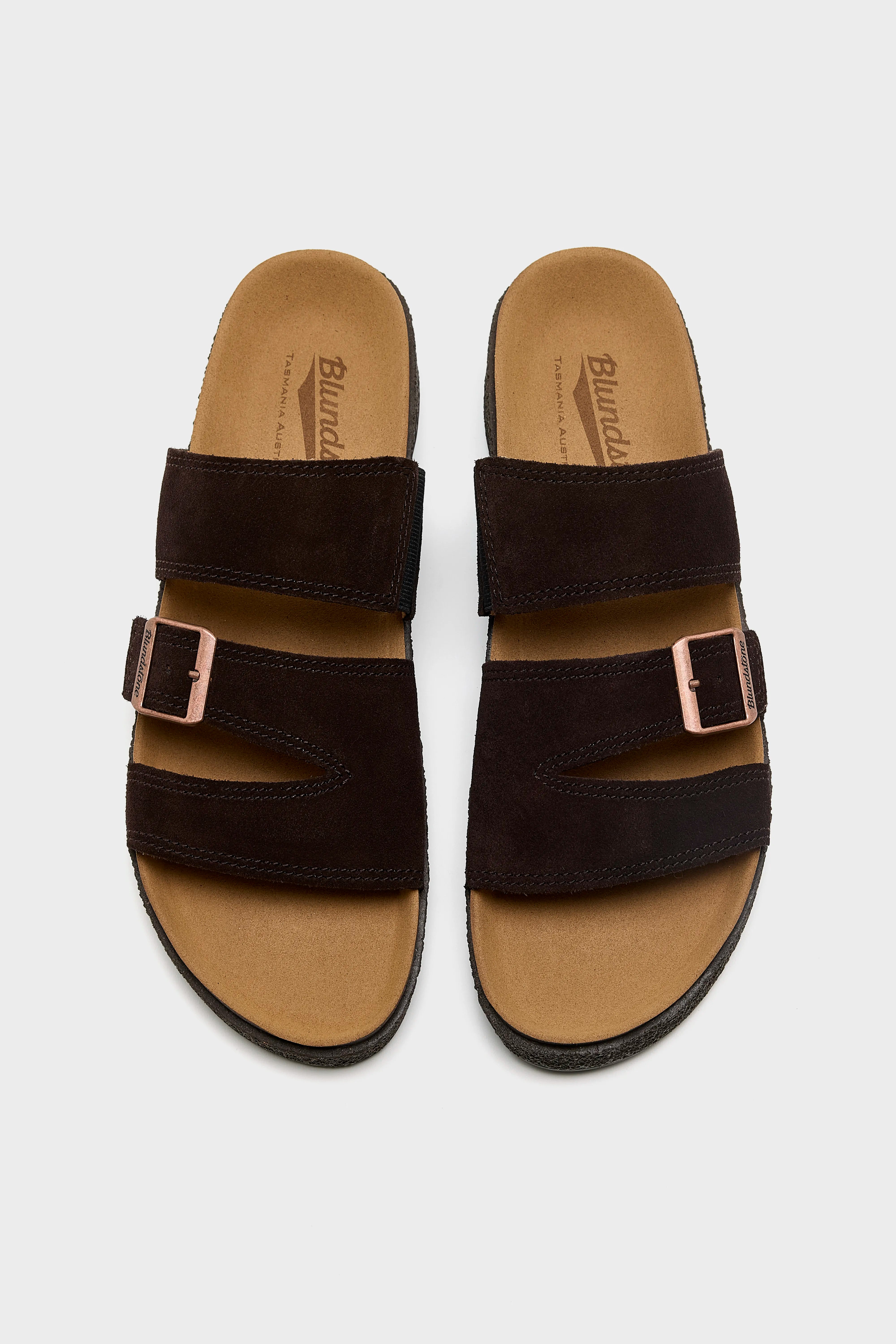 2696 Aerocork Klompsandalen voor Dames (261 / W / DARK BROWN)