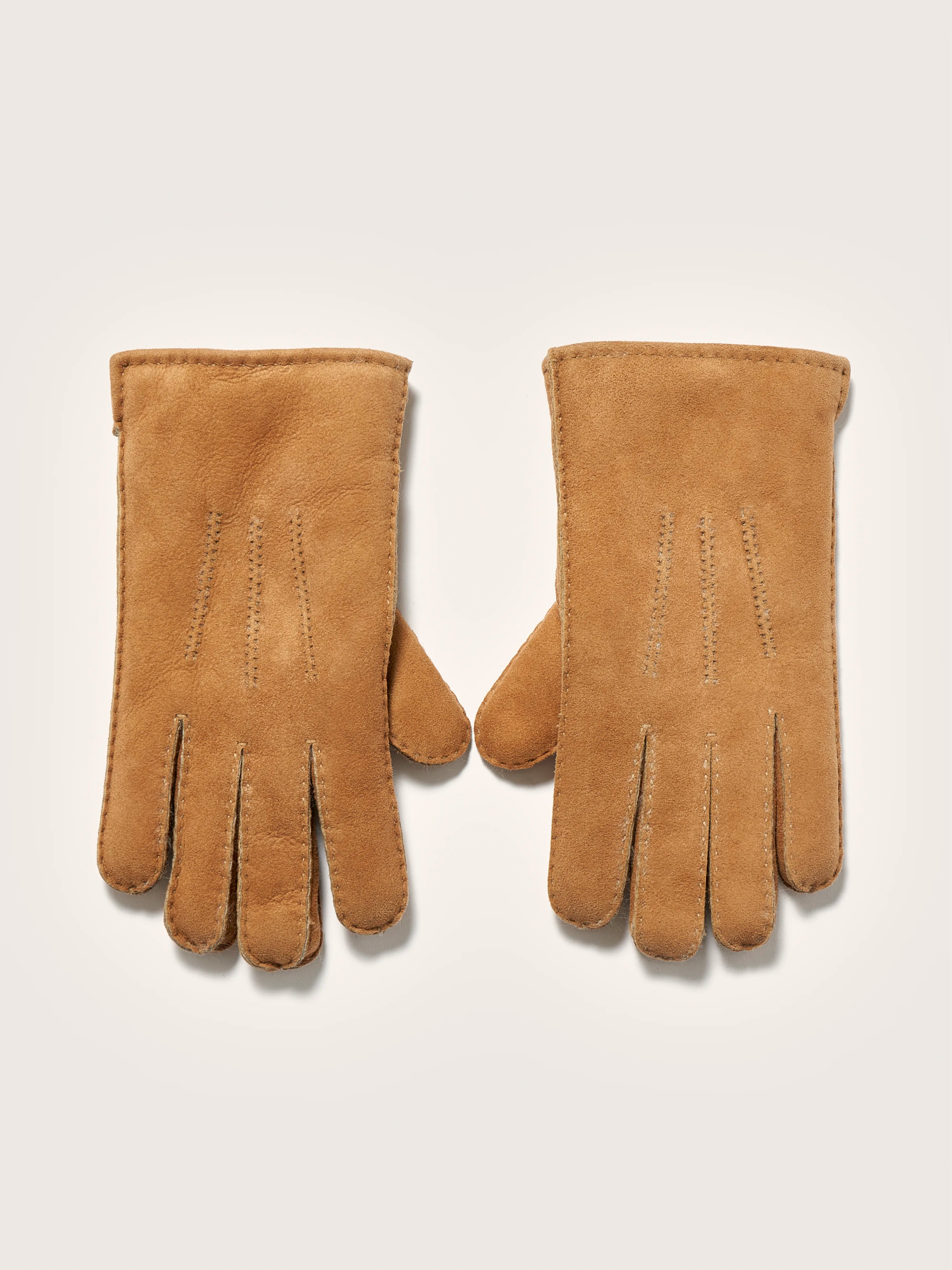 Ganam leather gloves (251 / M / COGNAC)