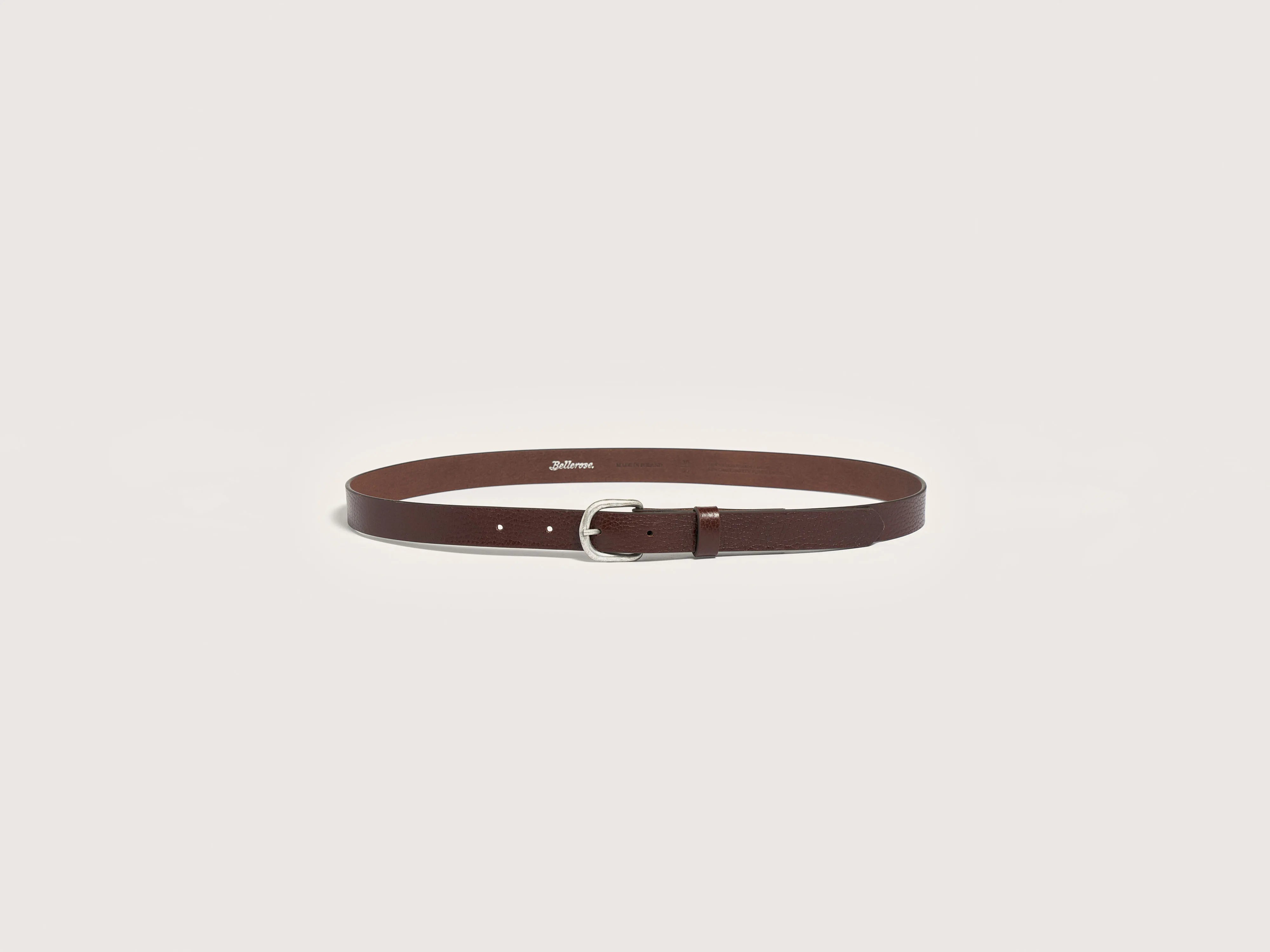 Selta leren riem (251 / M / CHOCOLATE)