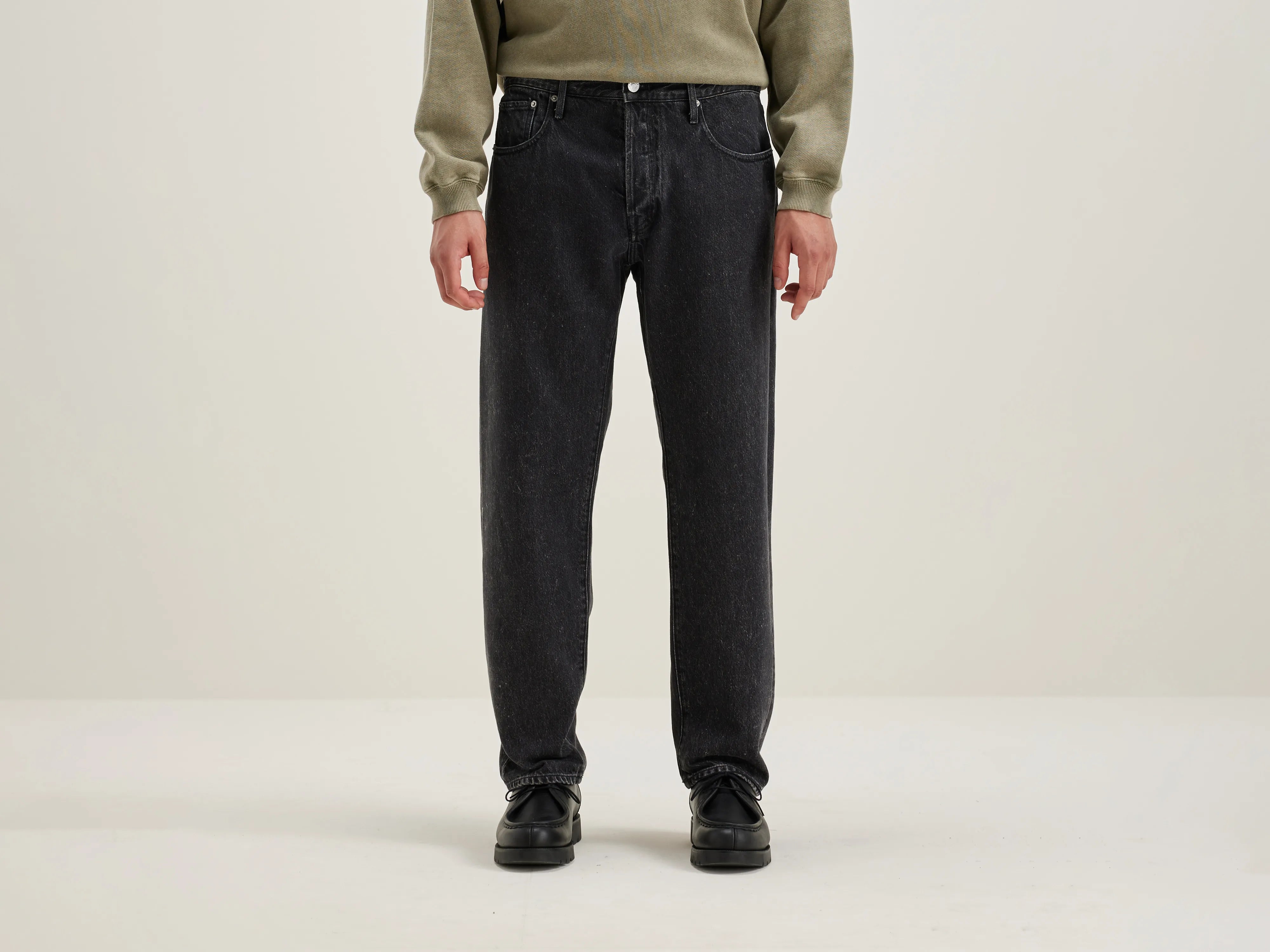 Denim N. 01 dad-stijl jeans (242 / M / VINTAGE BLACK)