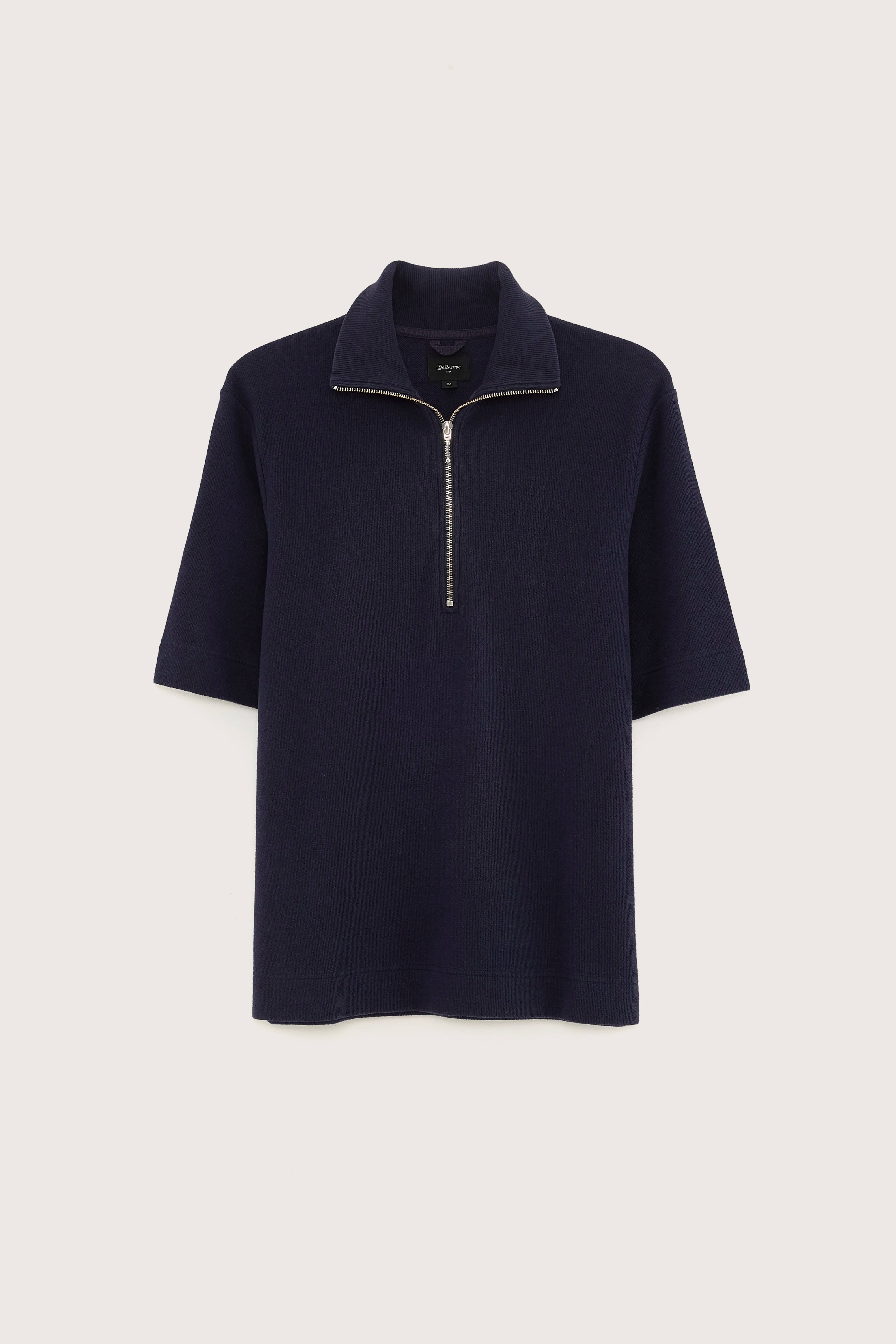 Silas short-sleeve polo (242 / M / NAVY)