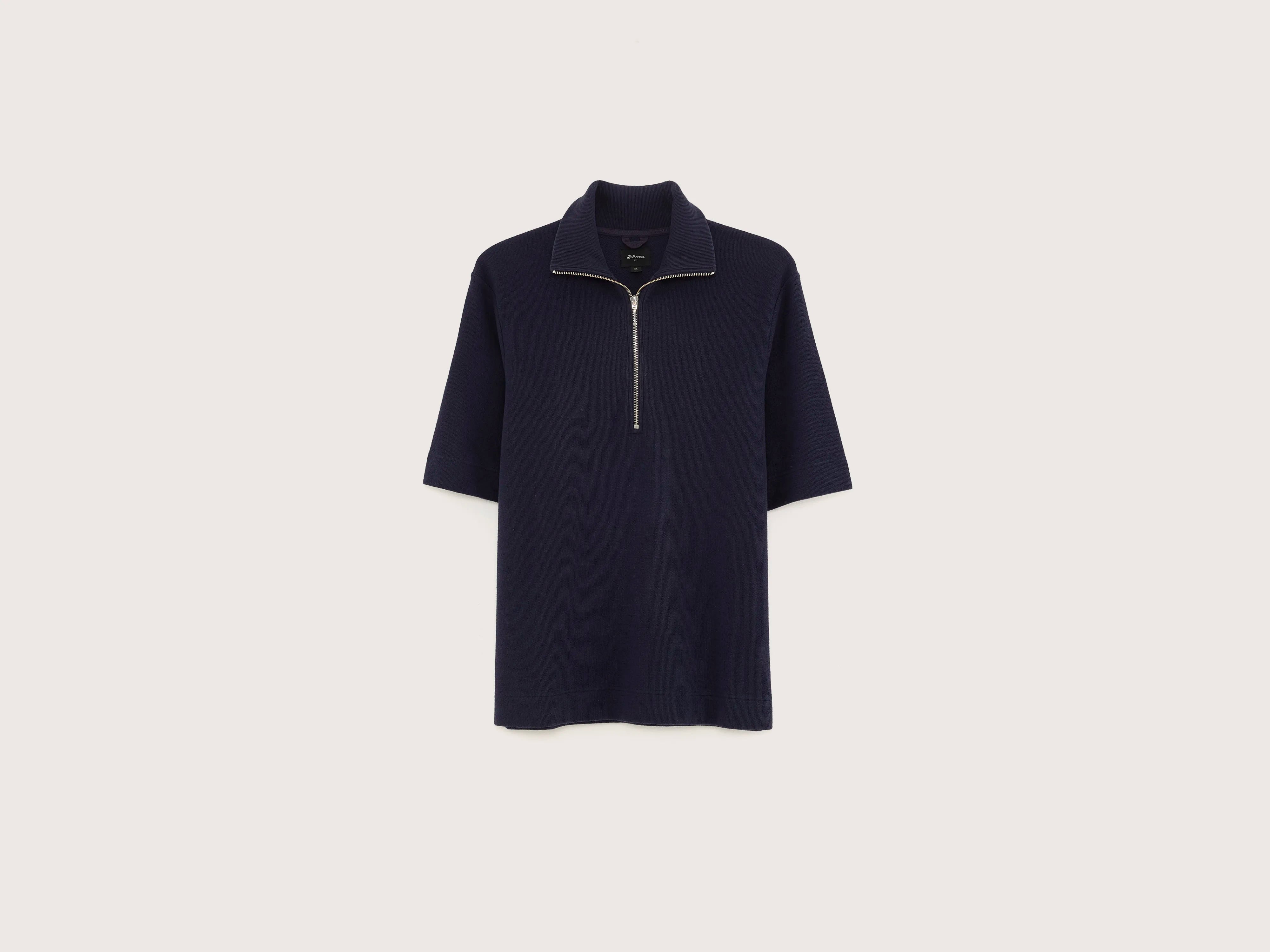 Silas short-sleeve polo (242 / M / NAVY)