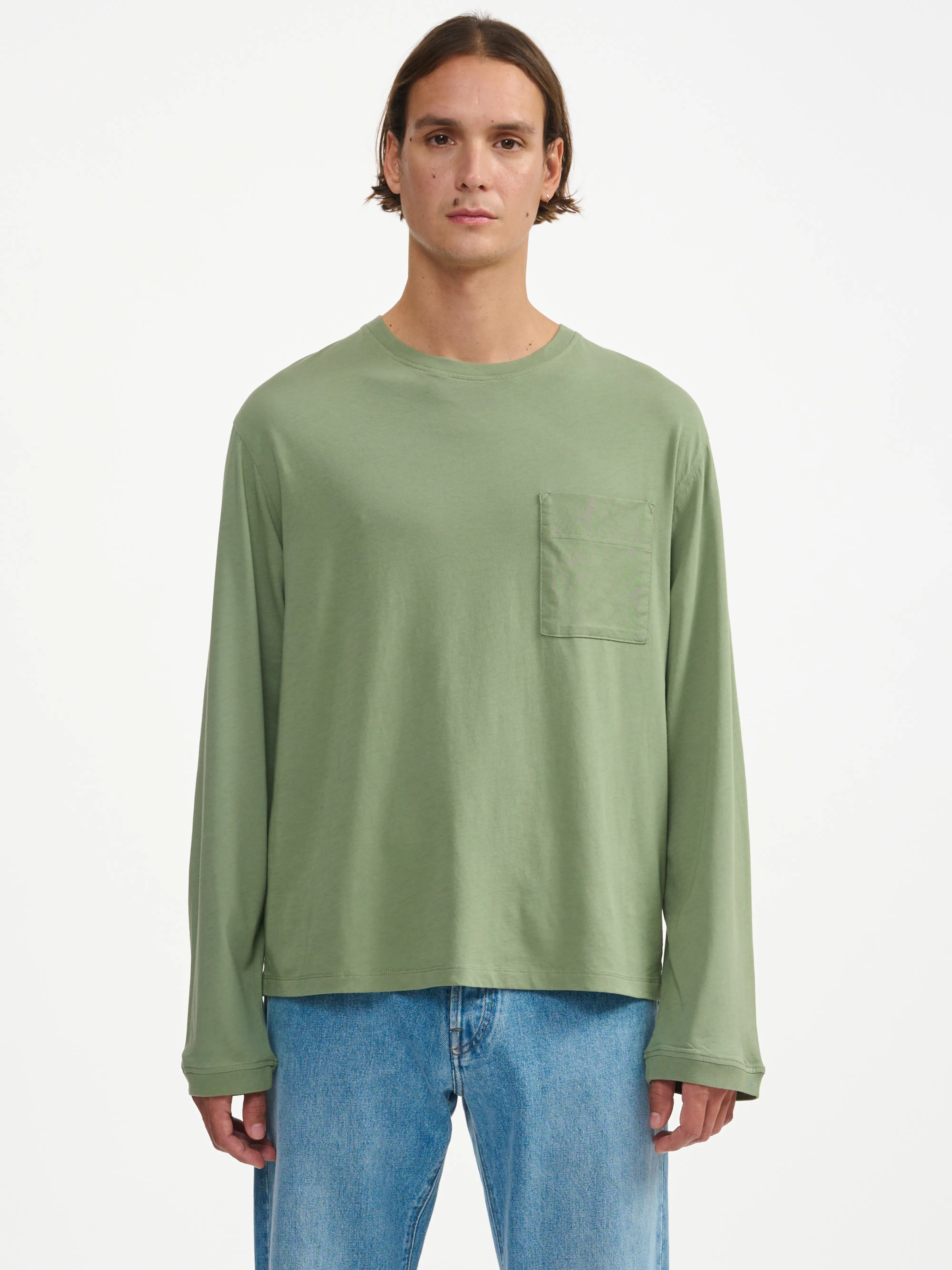 vollie t-shirt (241 / M / EUCALYPTUS)