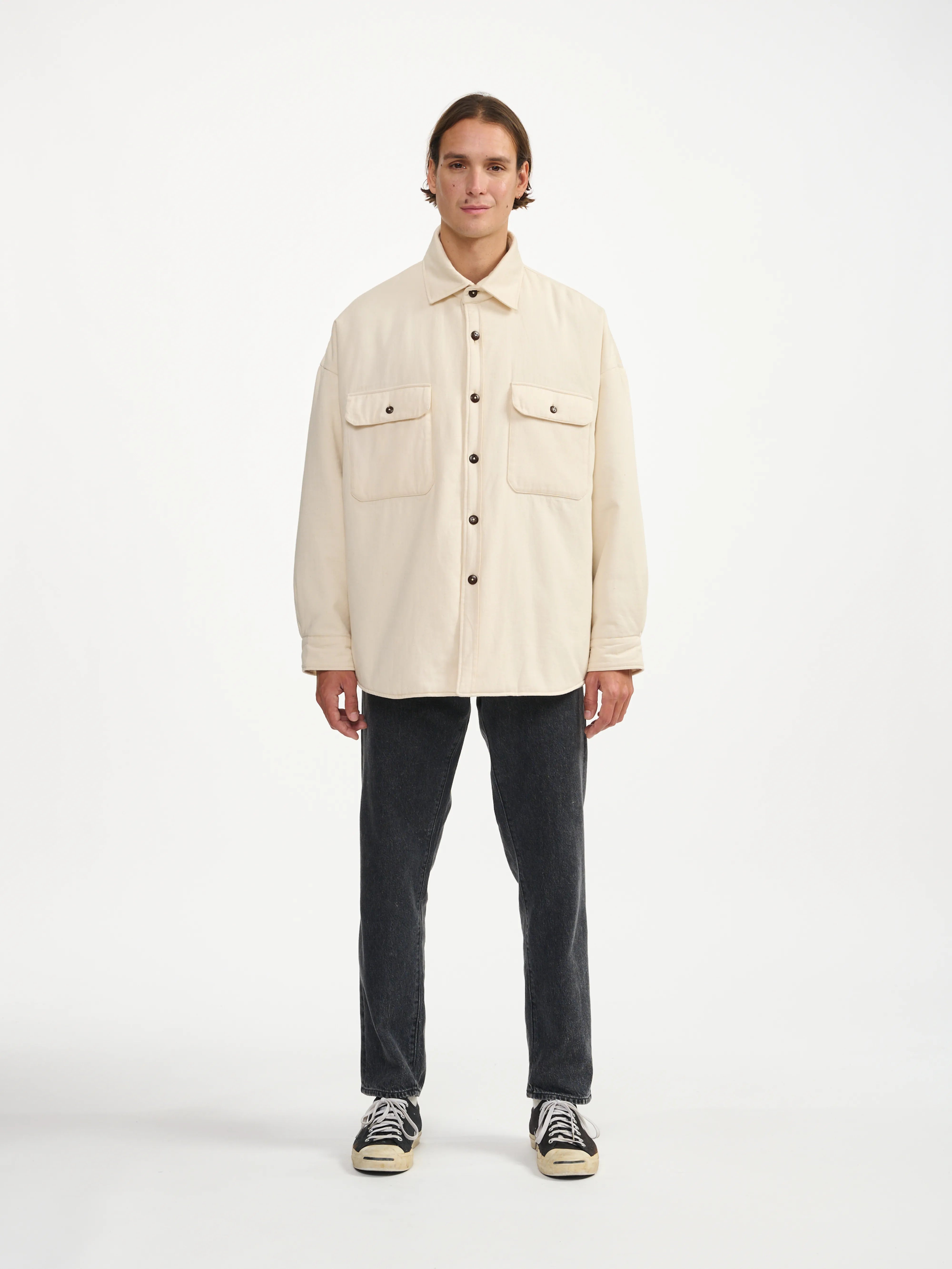 lowe overshirt (241 / M / ECRU)