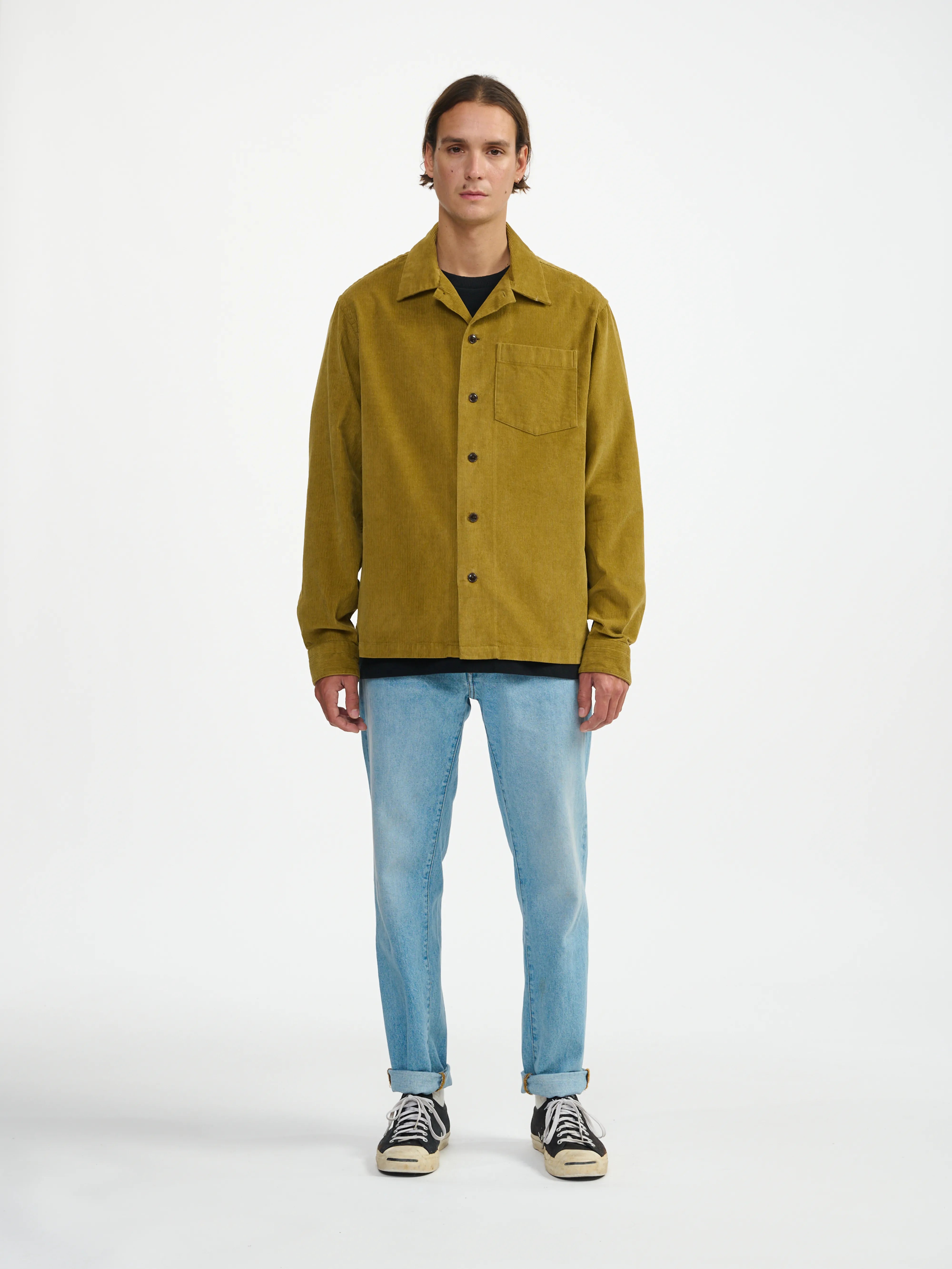 goney overshirt (241 / M / PALE KHAKI)