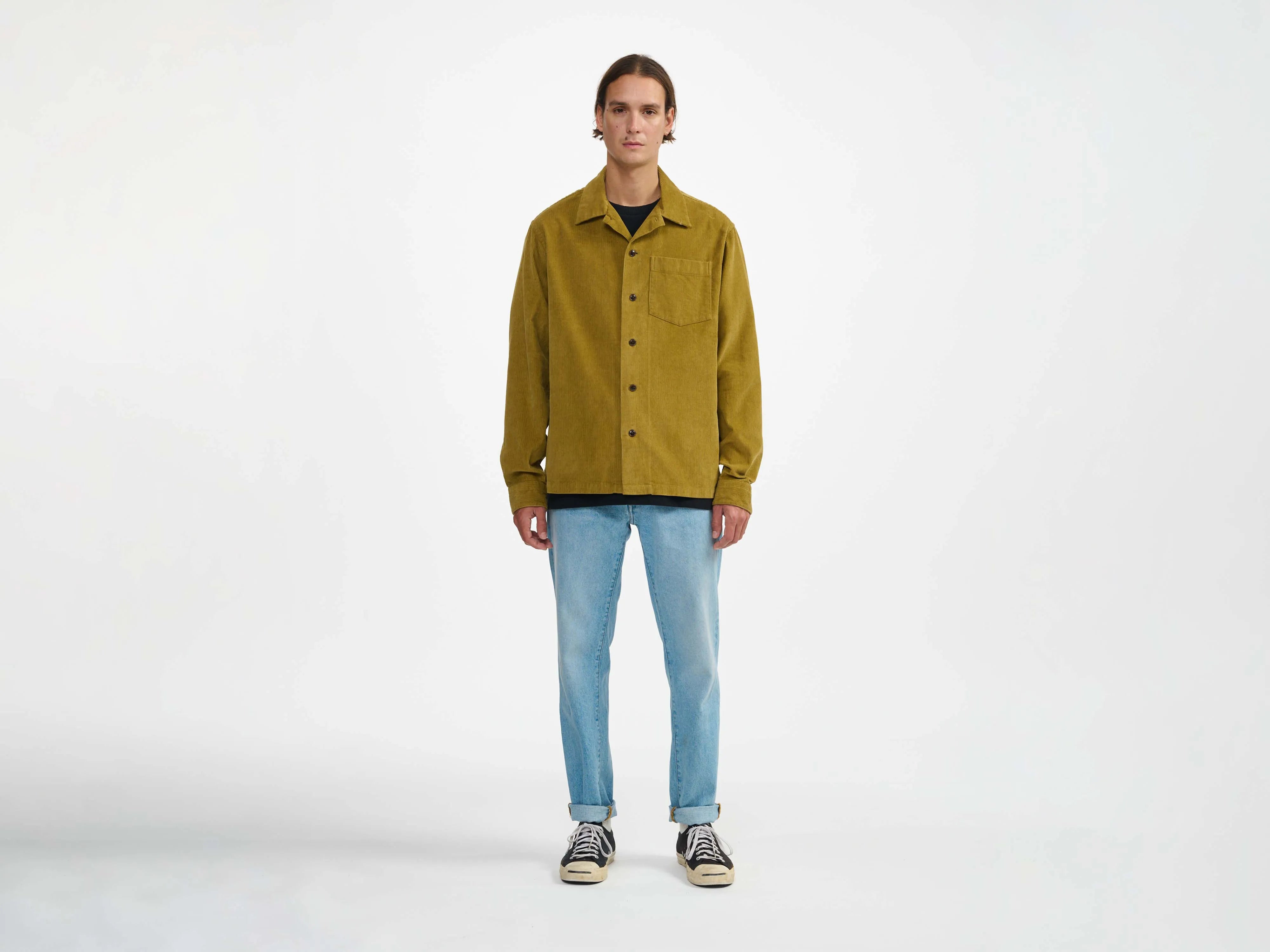goney overshirt (241 / M / PALE KHAKI)