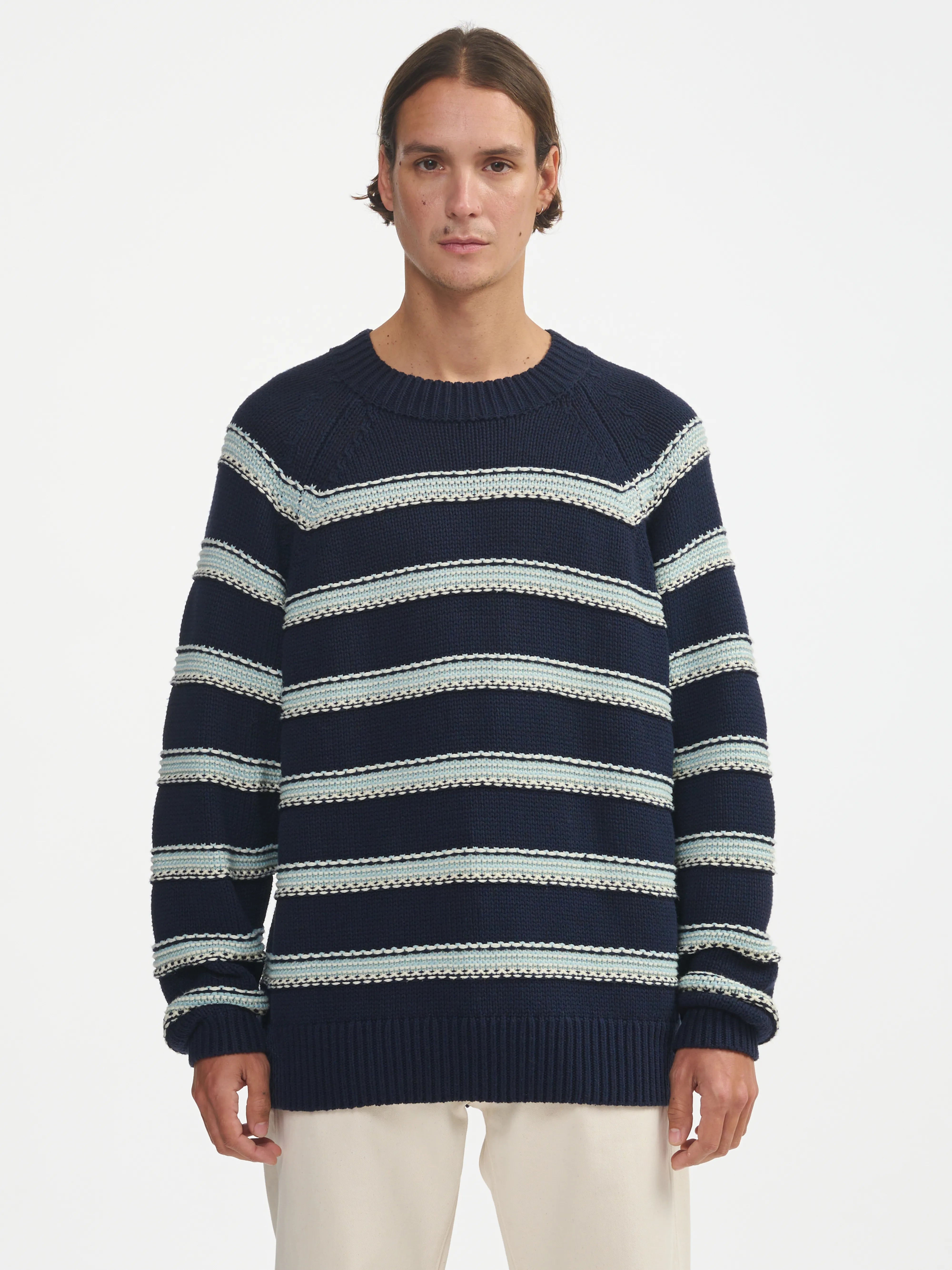 geloc sweater (241 / M / STRIPE B)