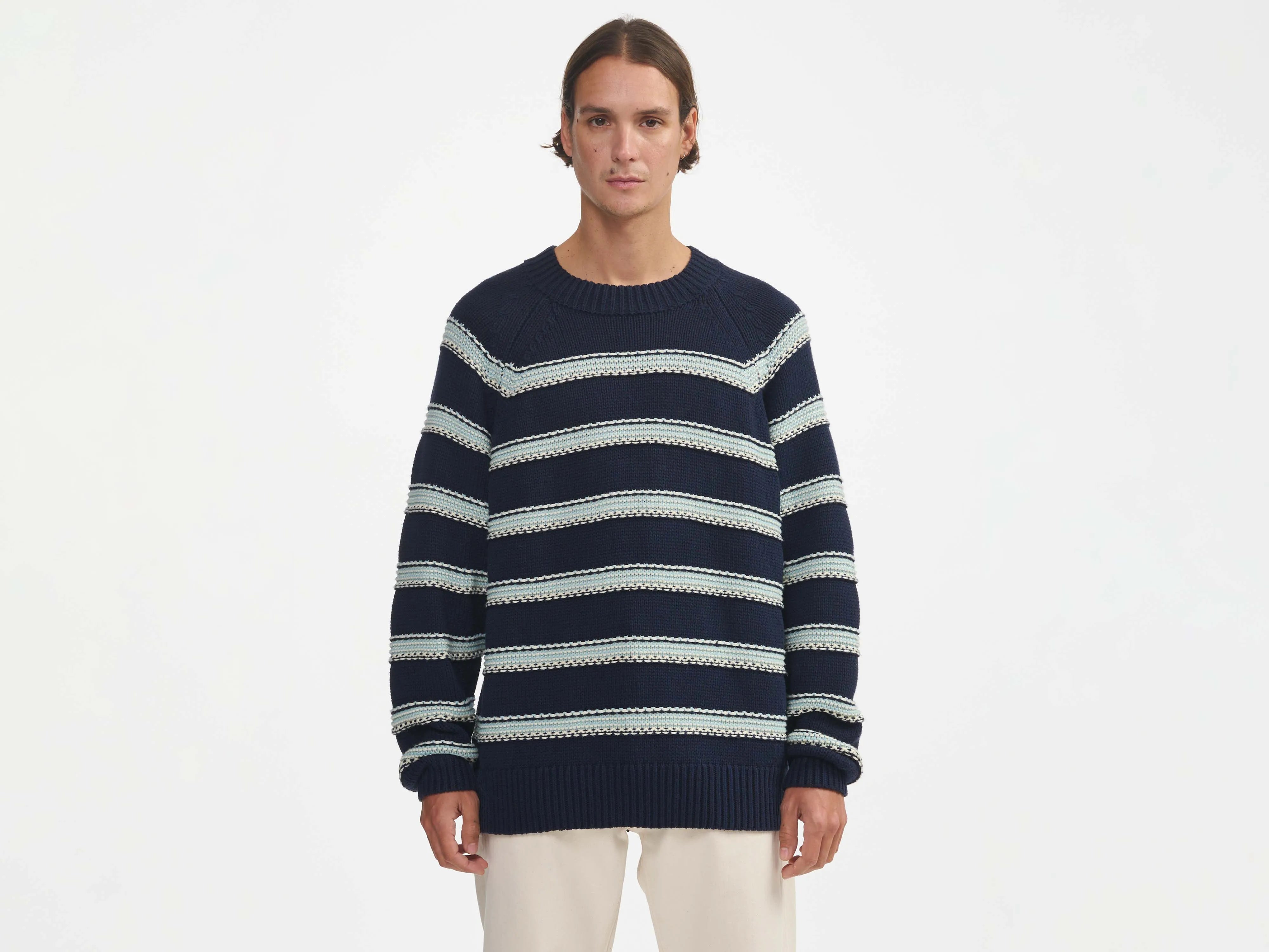 geloc sweater (241 / M / STRIPE B)