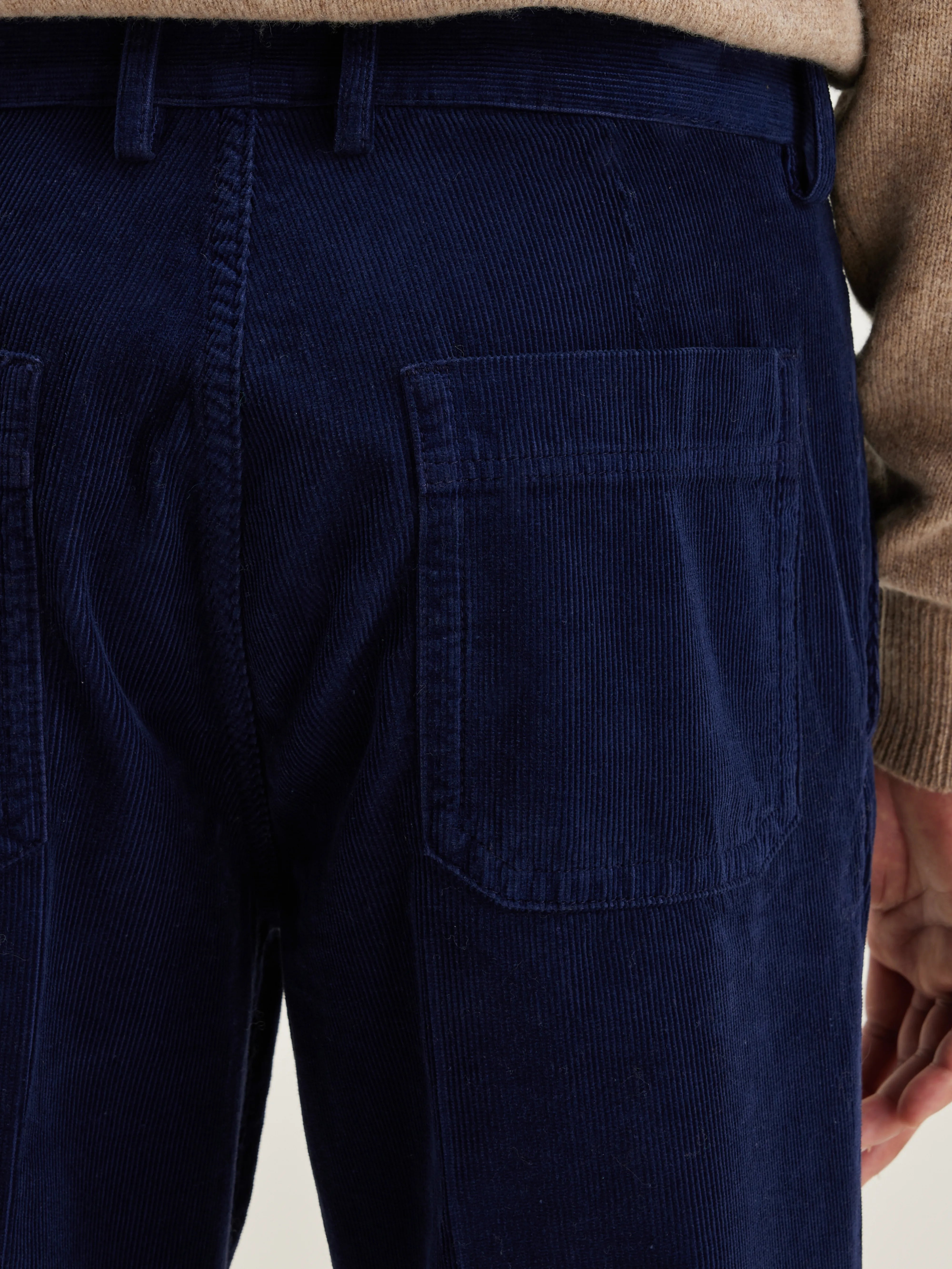 Pen straight trousers (242 / M / NAVAL)