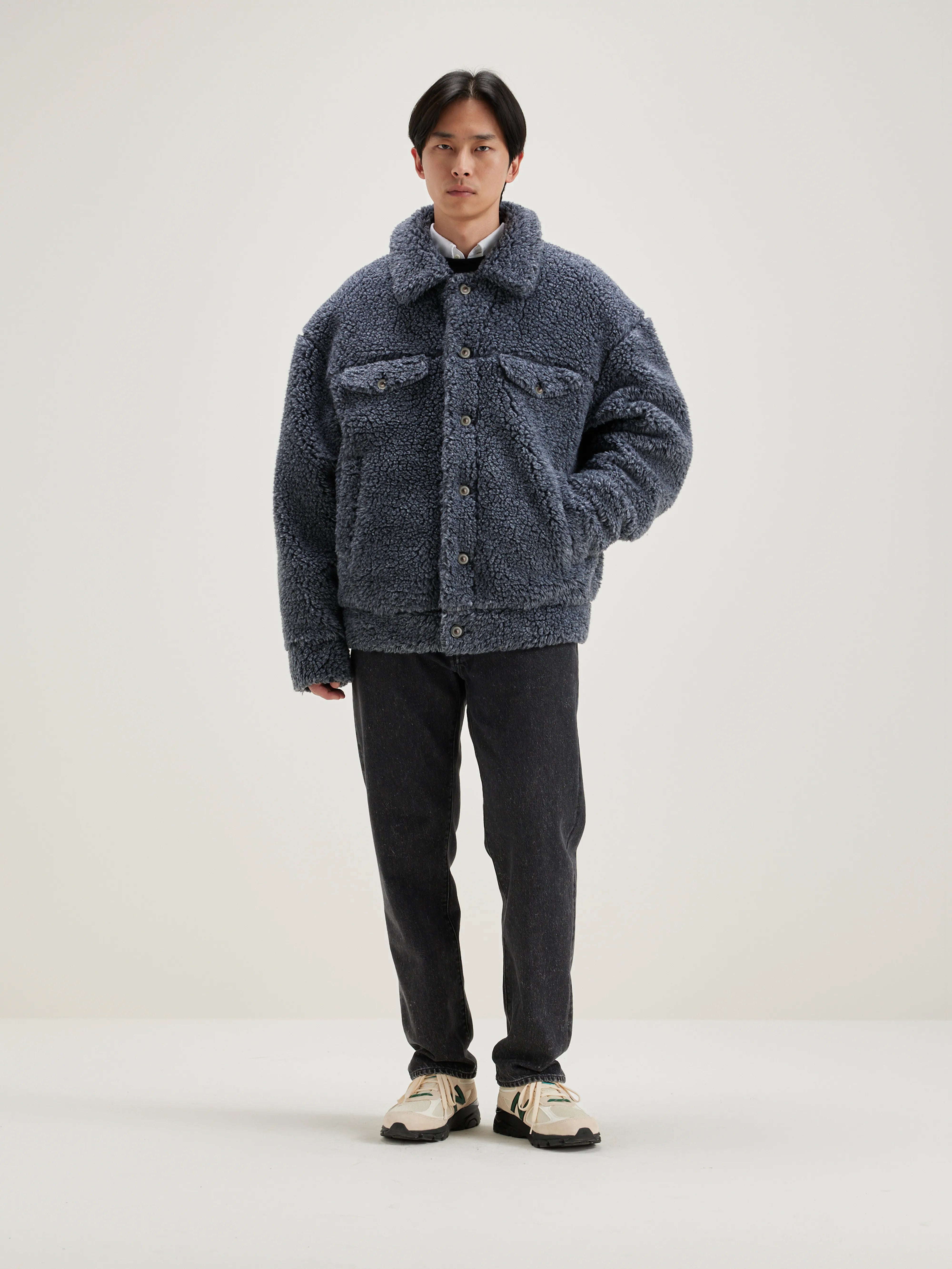 Jeddy teddy jacket (242 / M / ANTHRACITE)