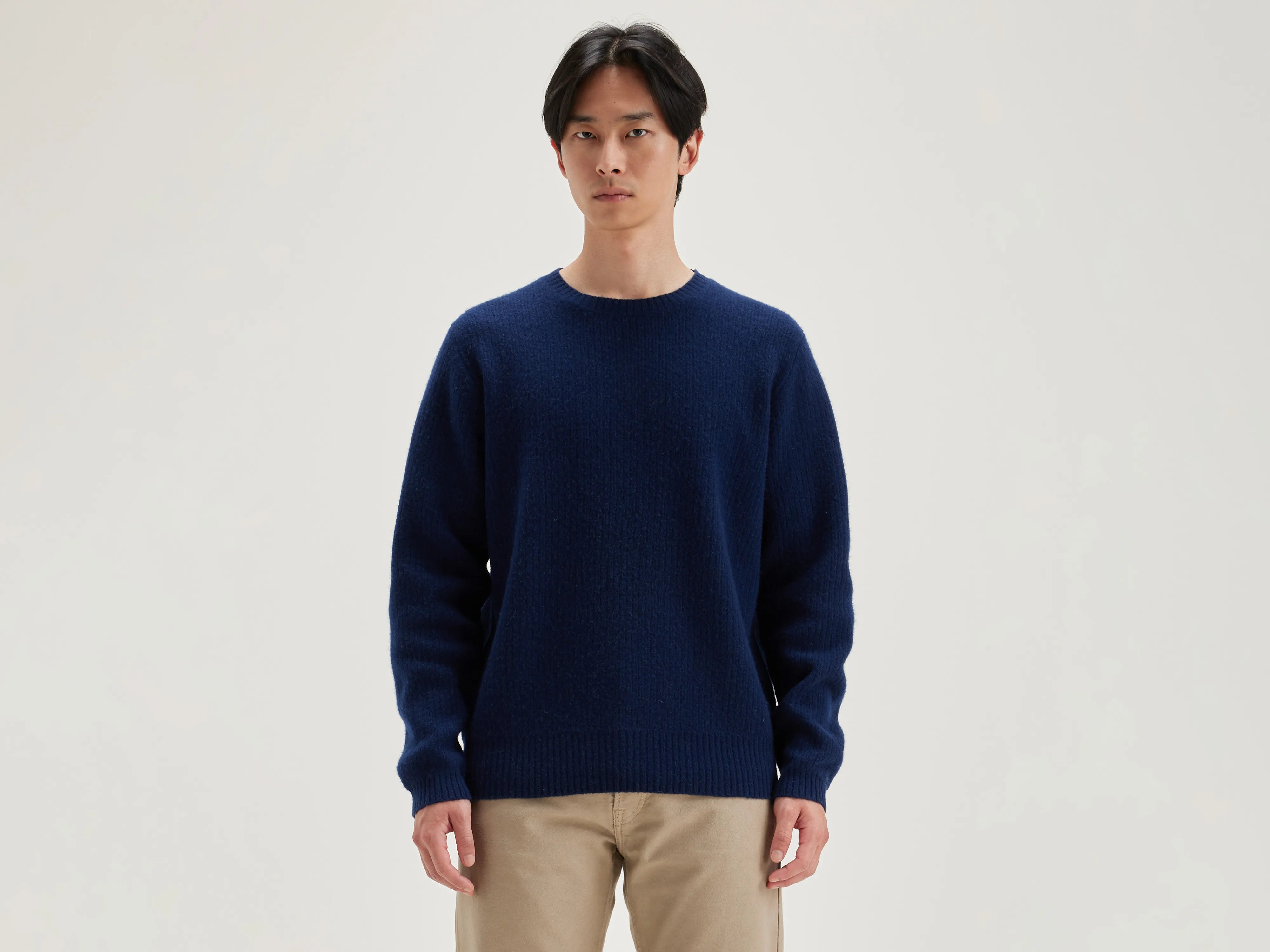 Geich crew-neck sweater (242 / M / NAVAL)