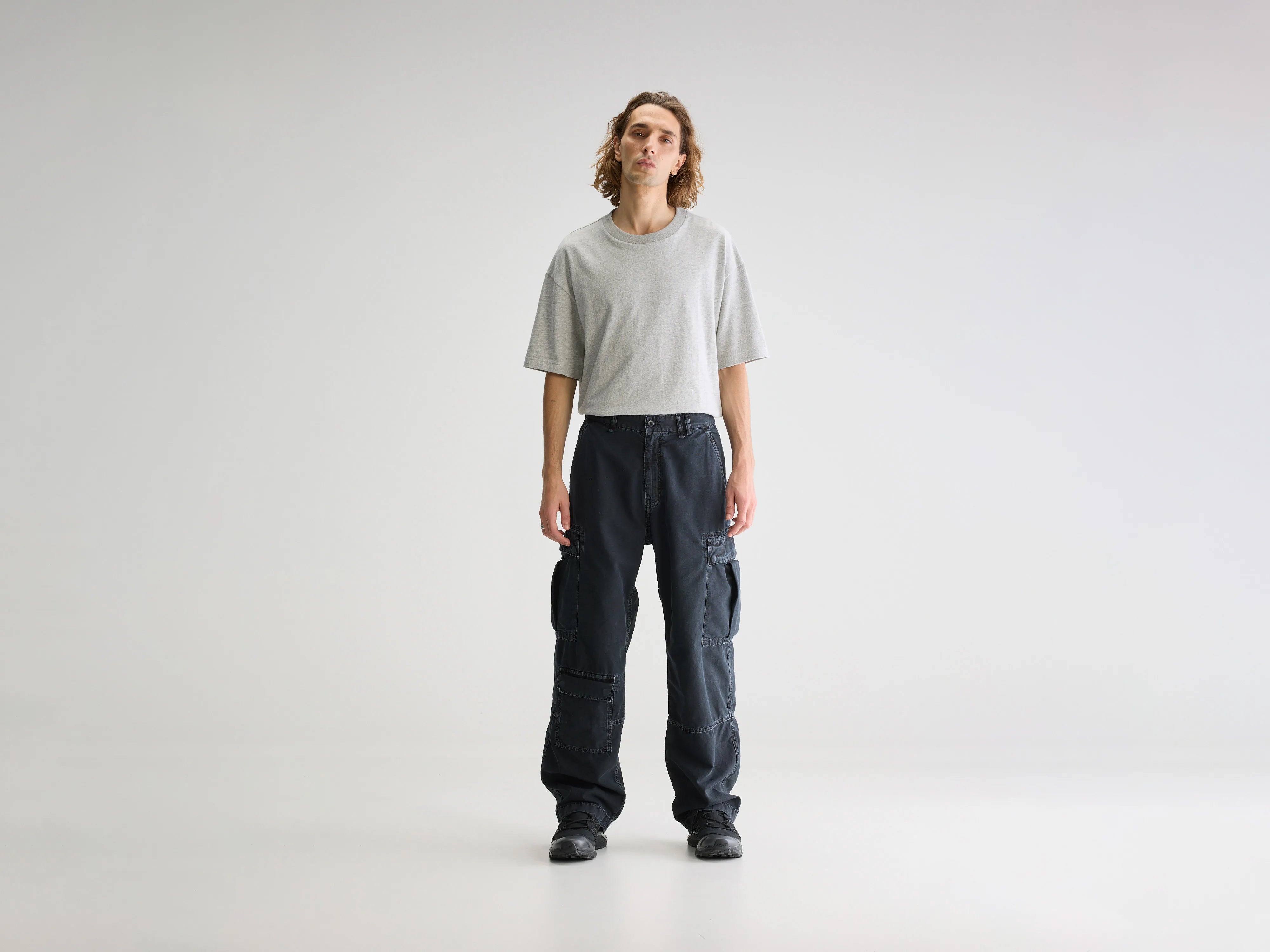 Kubi losse broek (251 / M / CHARCOAL)