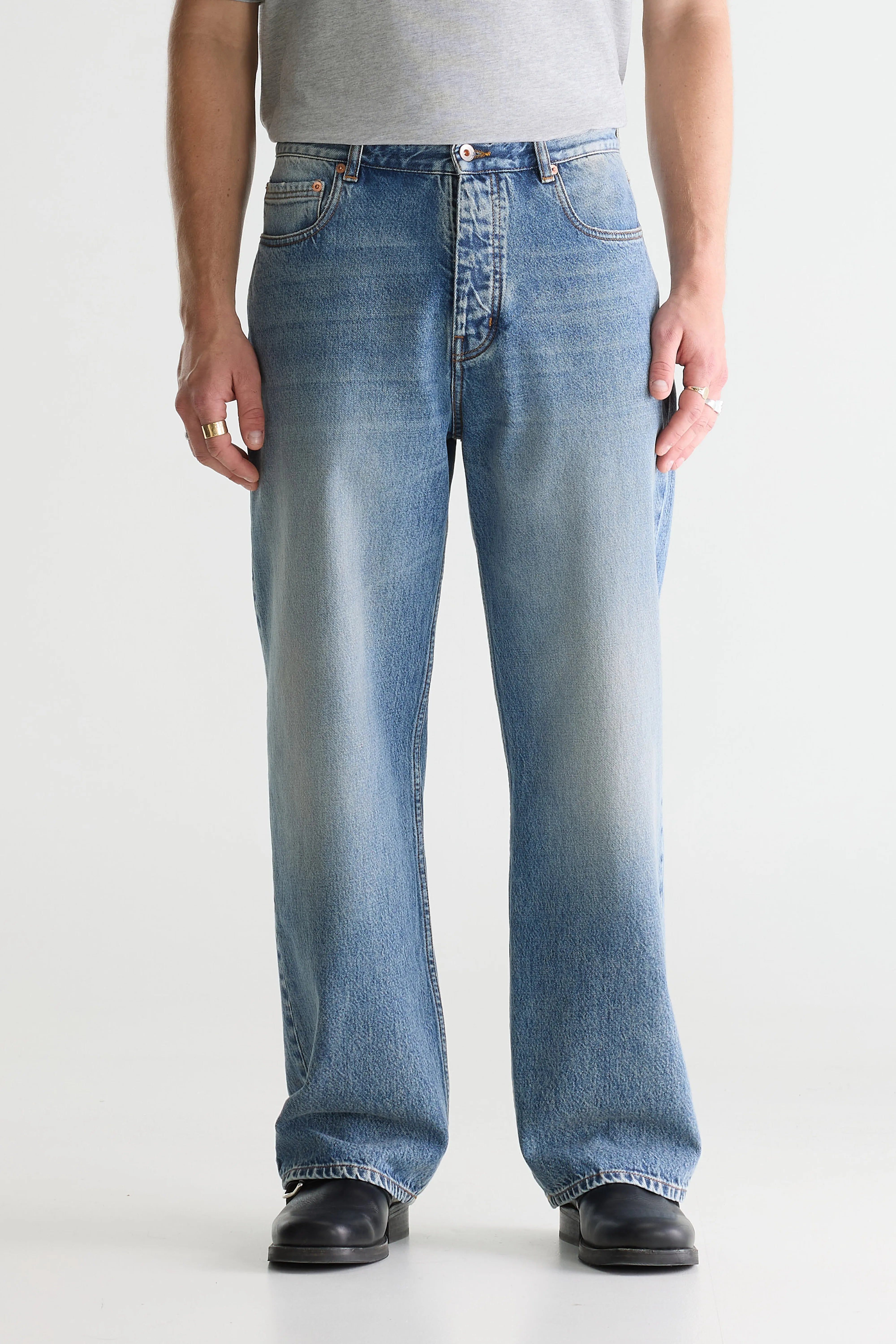 Jean droit - Denim N. 08 (251 / M / VINTAGE LT BLUE)