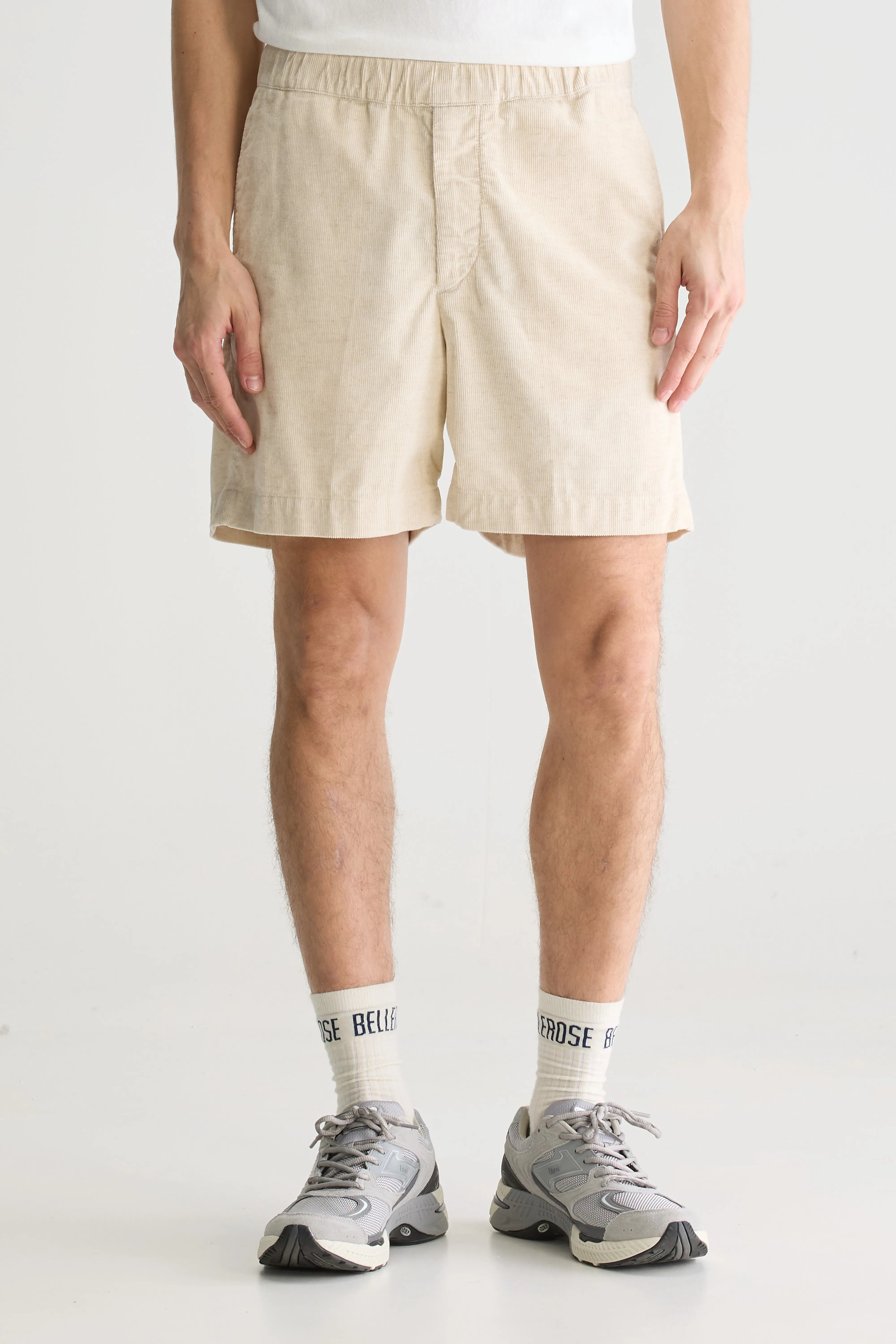 Sean relaxed shorts (251 / M / CALCAIRE)