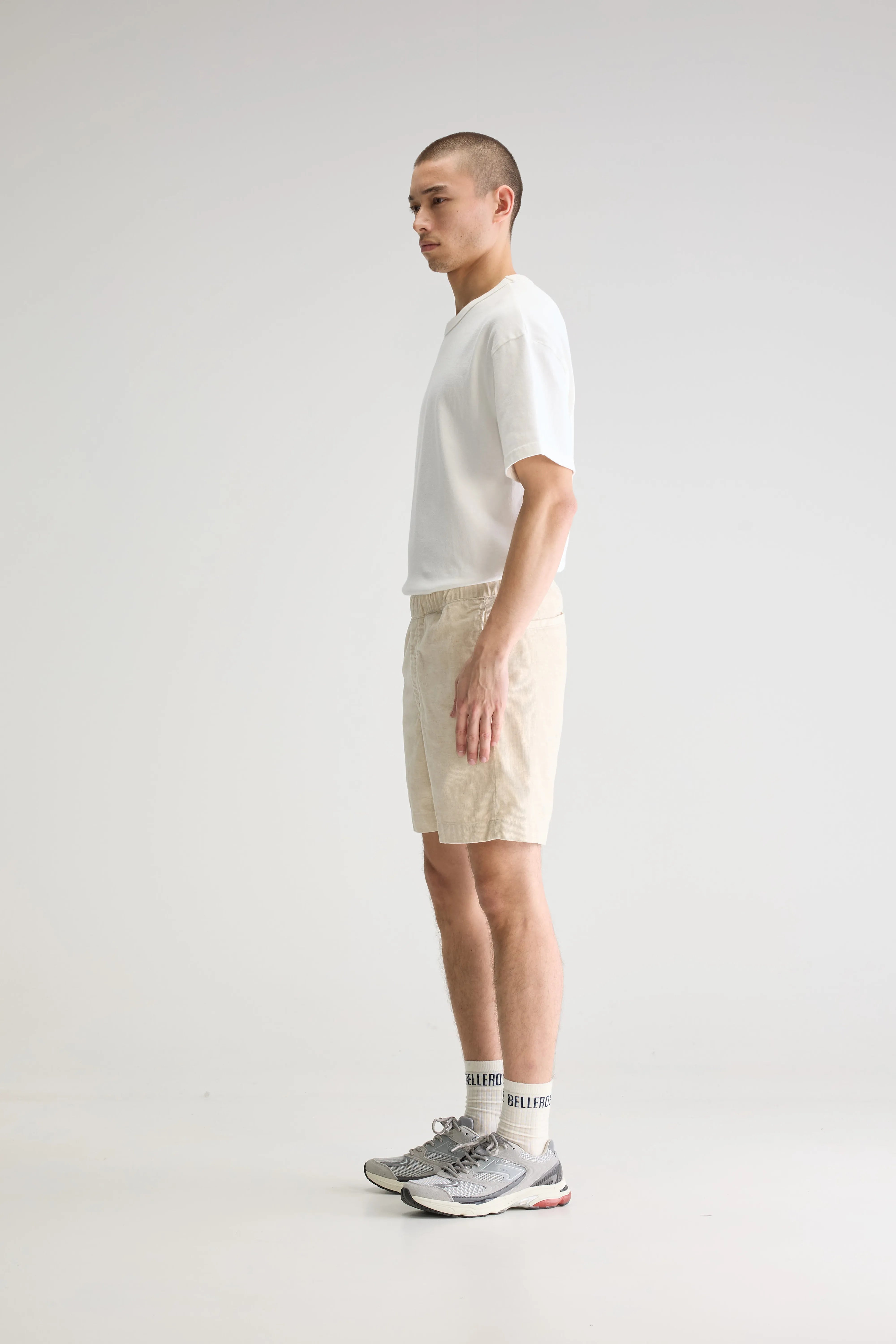 Sean relaxed shorts (251 / M / CALCAIRE)