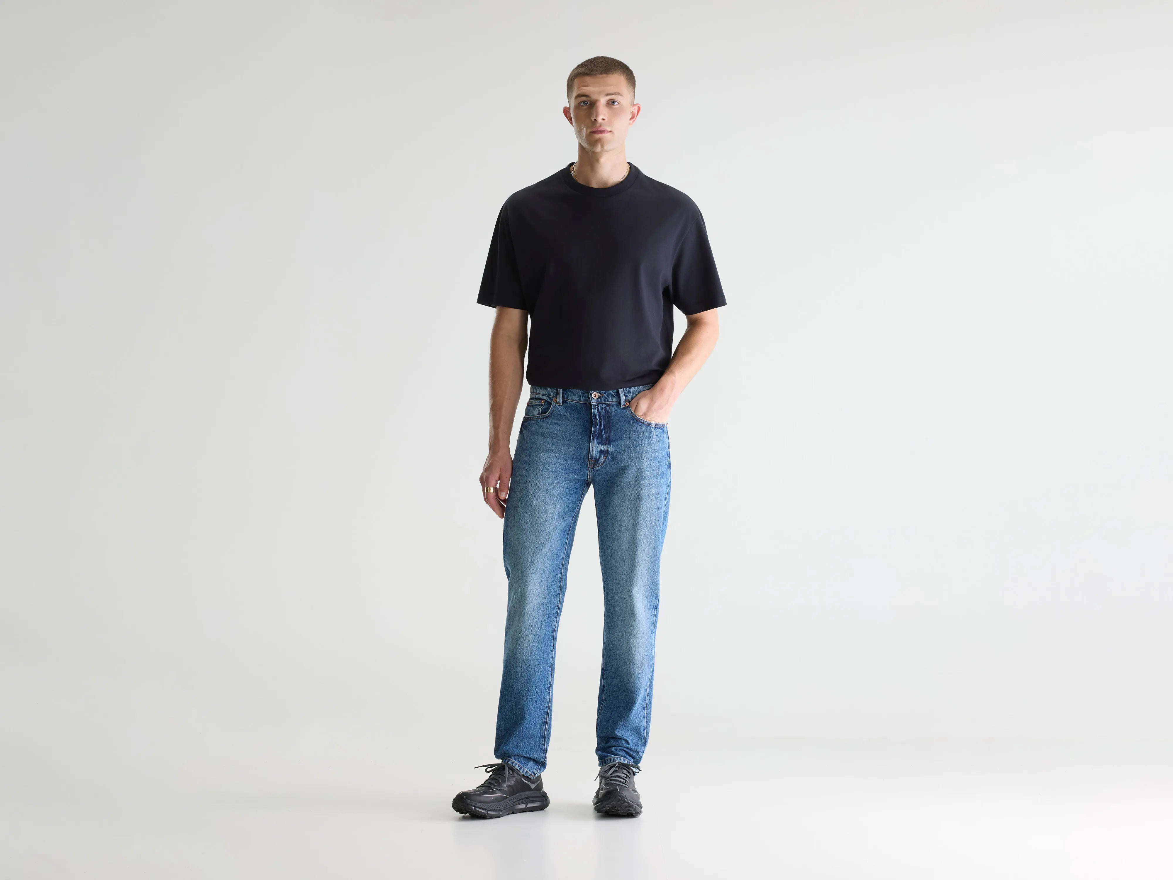 Denim N. 04 jean slim (251 / M / MD BLUE MARBLE)