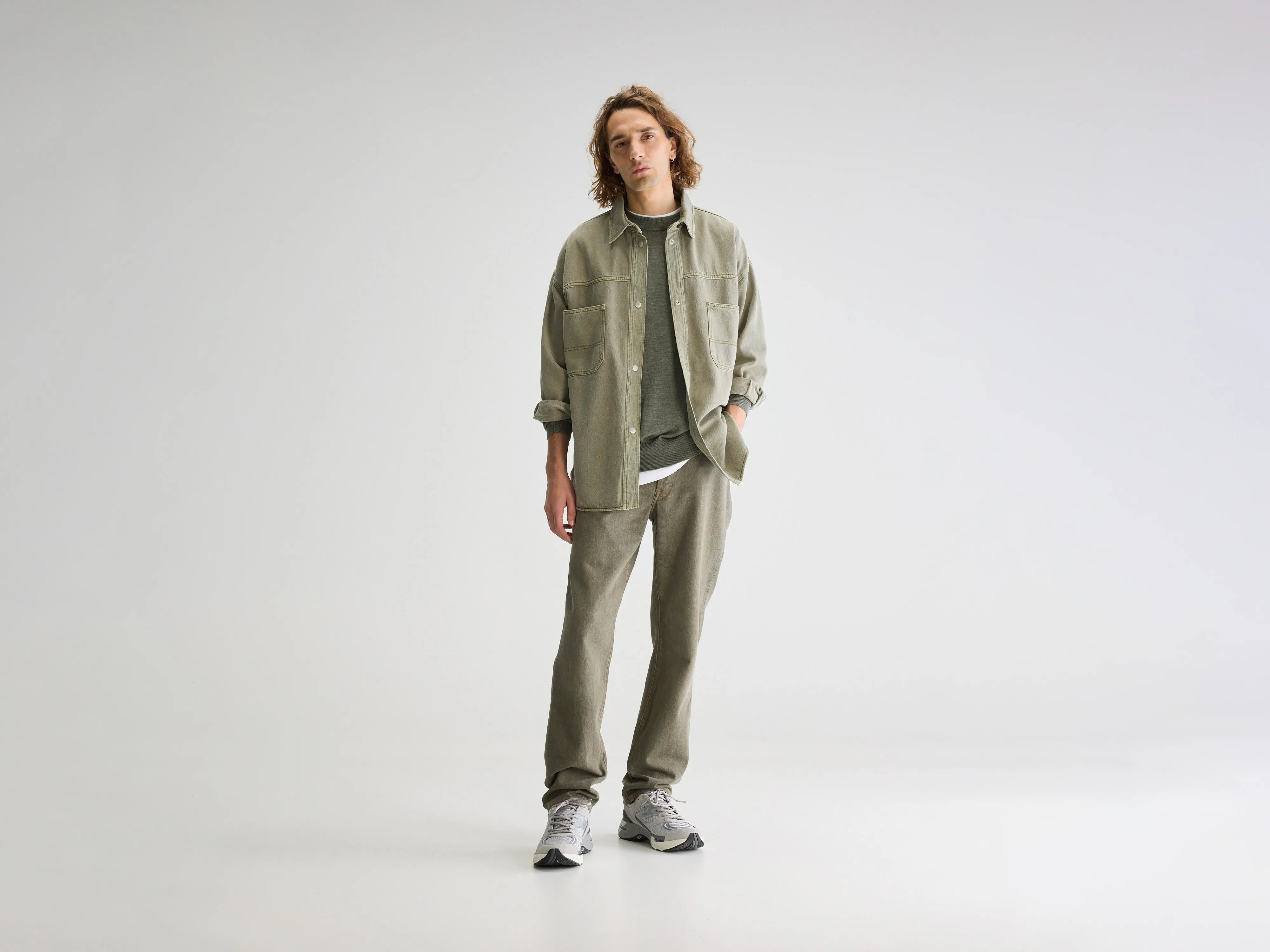 Denim N. 07 relaxed jeans (251 / M / MILITARY)