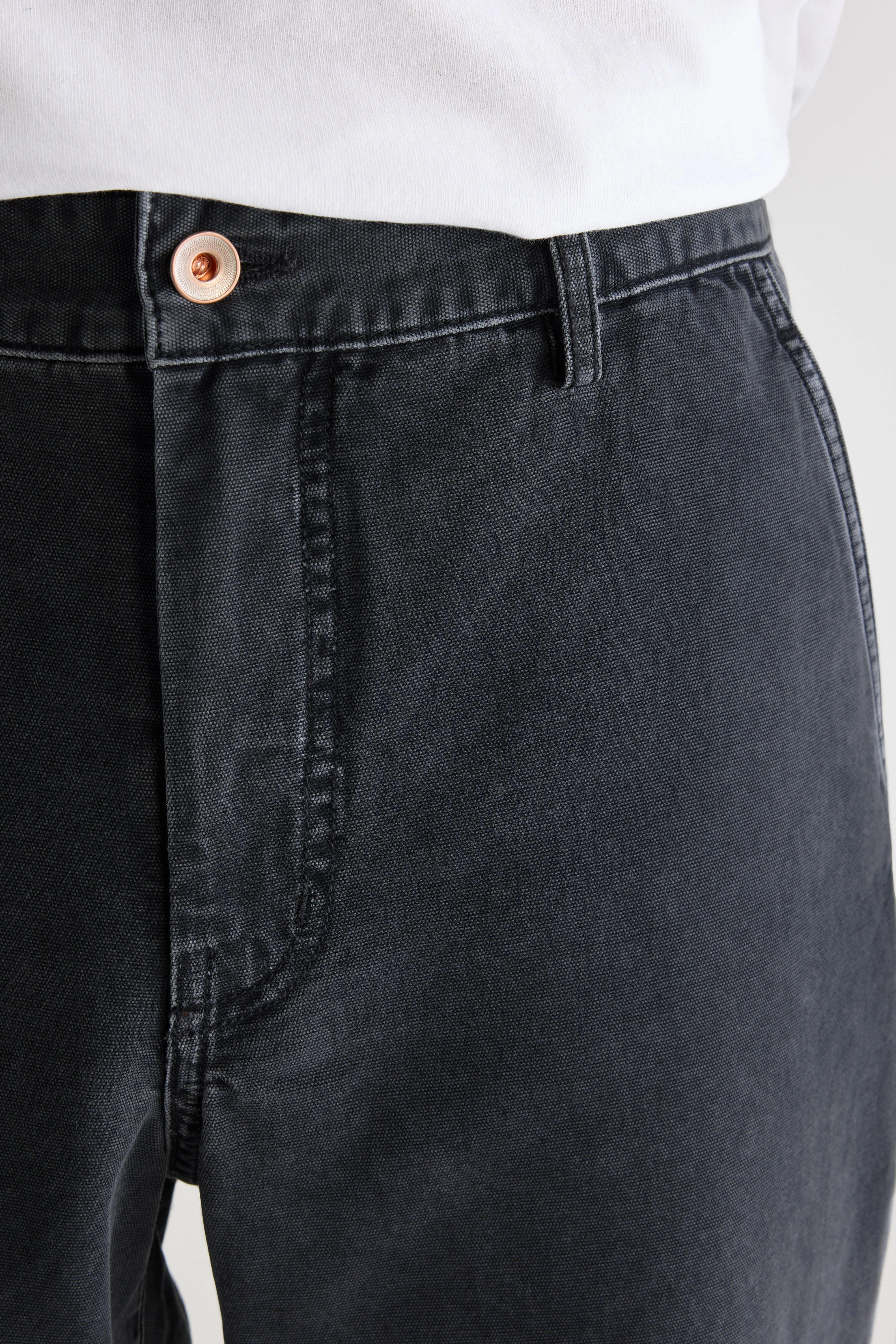 Pen straight trousers (251 / M / CHARCOAL)