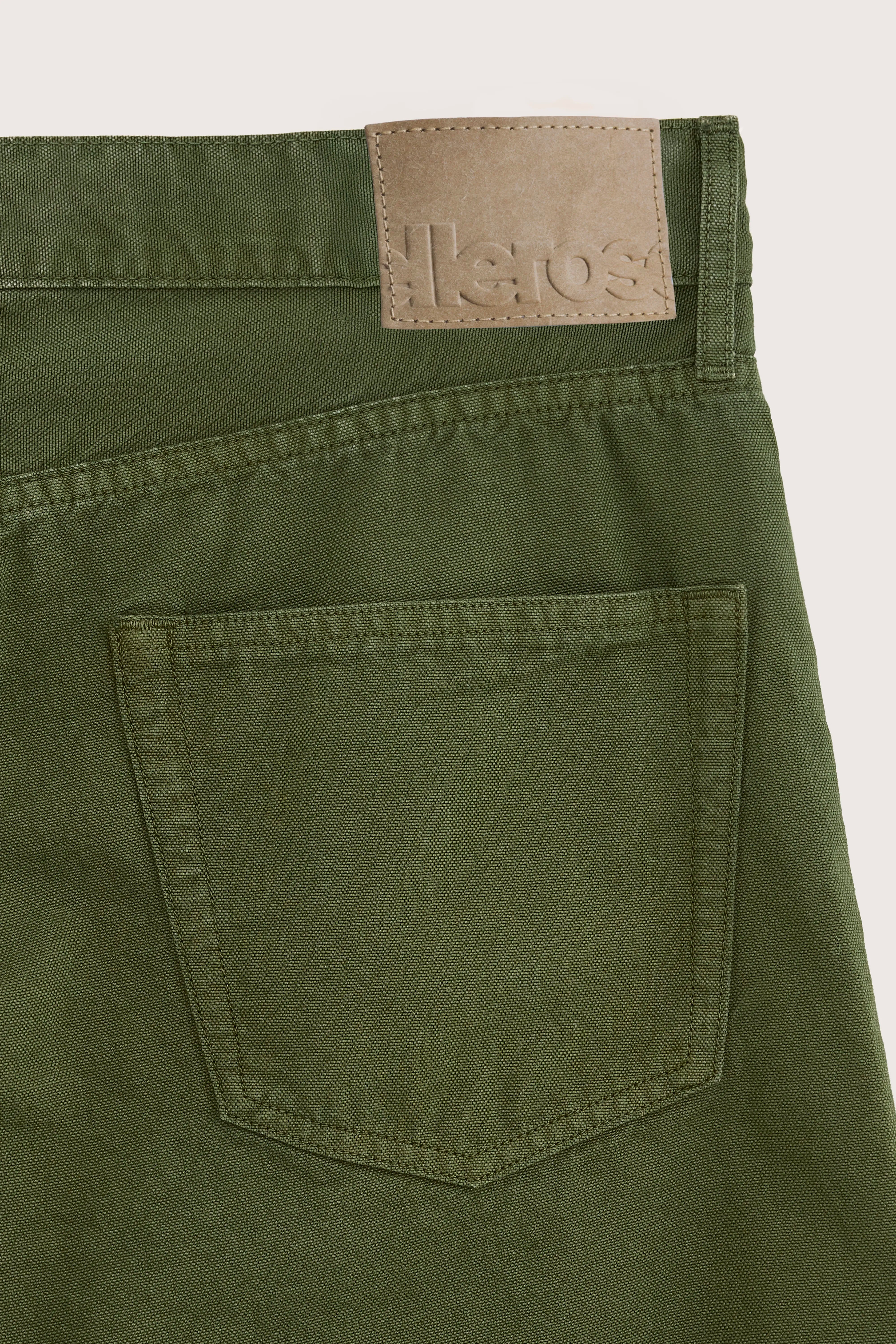 Percy dad-style trousers (251 / M / DUSTY OLIVE)