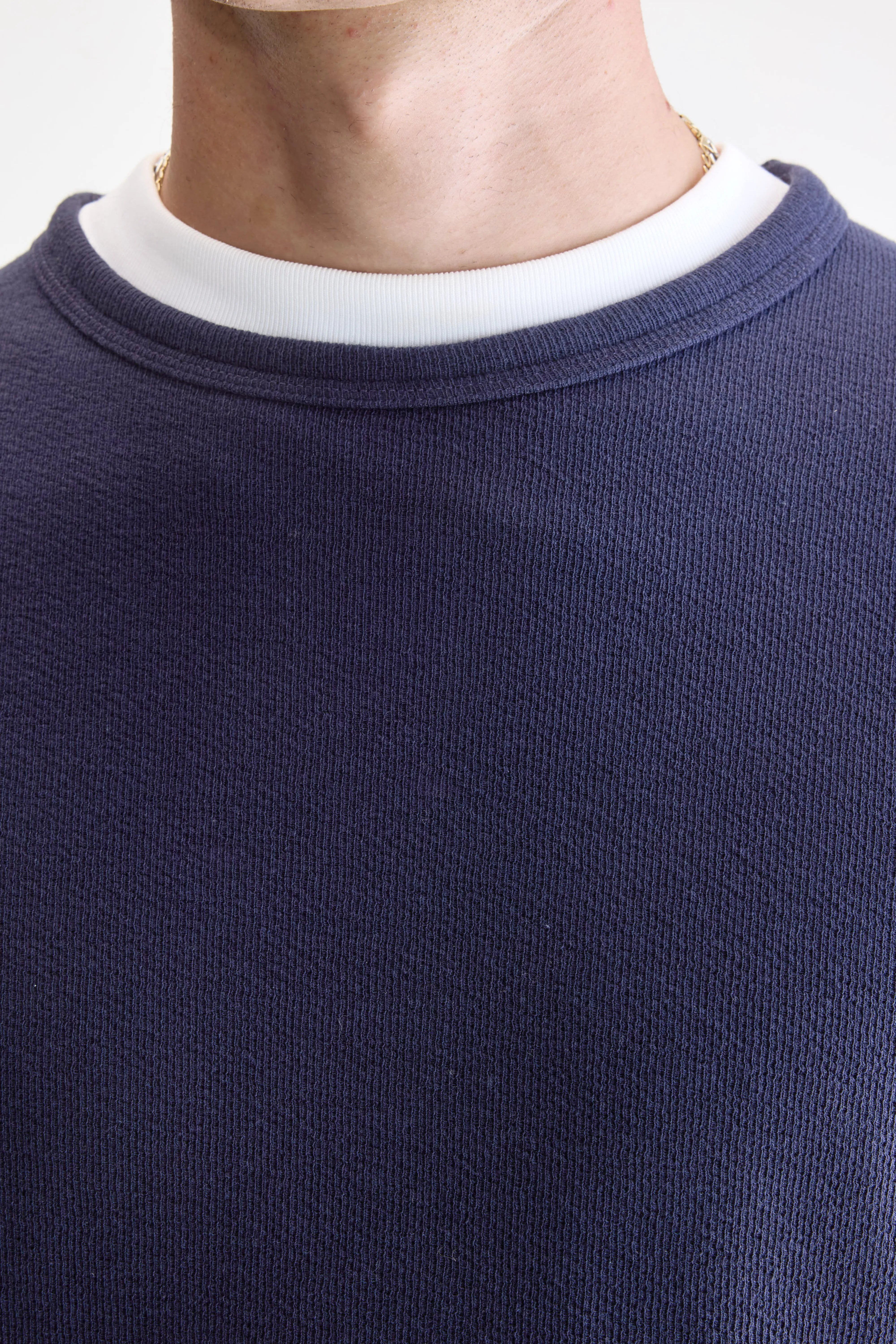 T-shirt marine à manches longues Fresh (242 / M / NAVY)