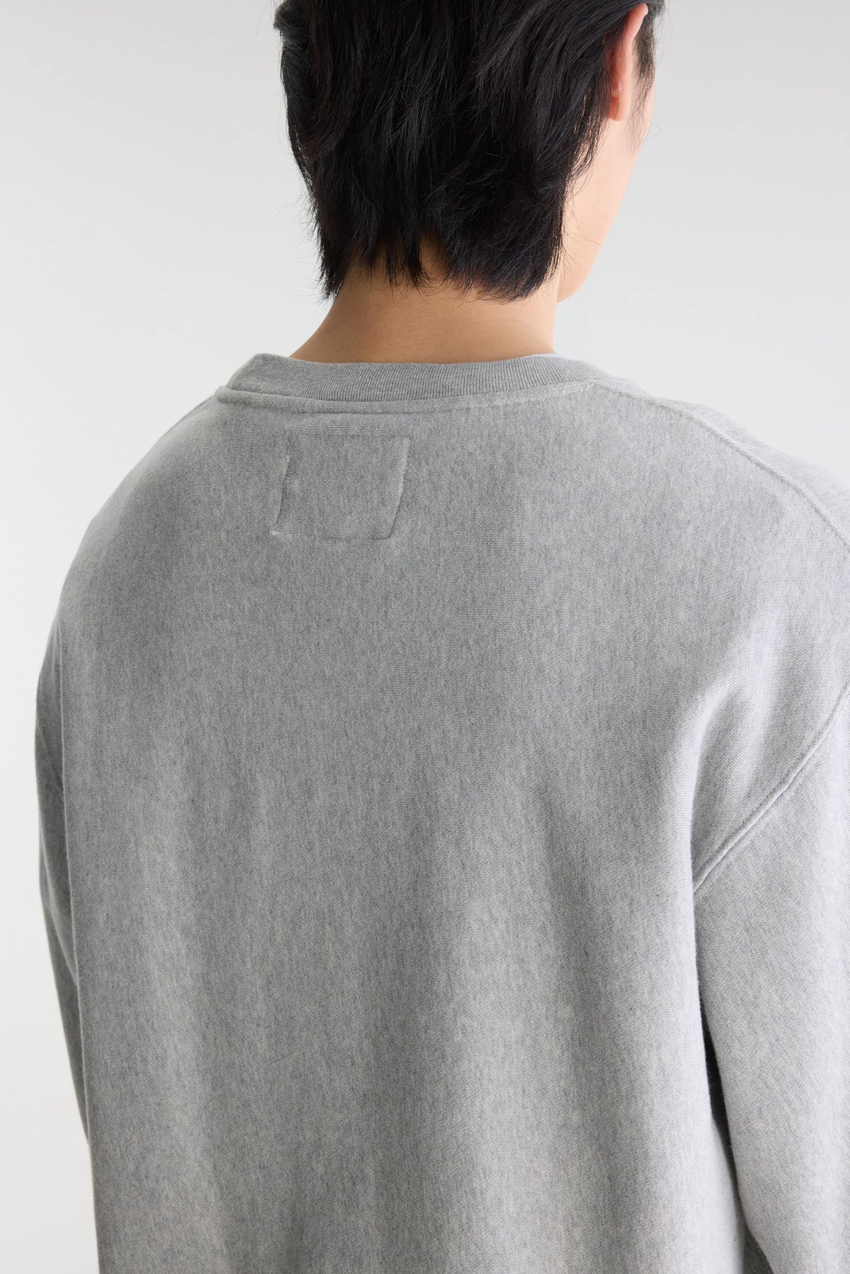 Flake crewneck sweatshirt (242 / M / H. GREY)