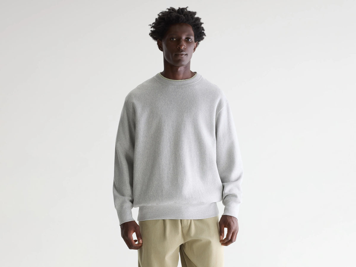 Flake Rundhals-Sweatshirt (242 / M / H. GREY)