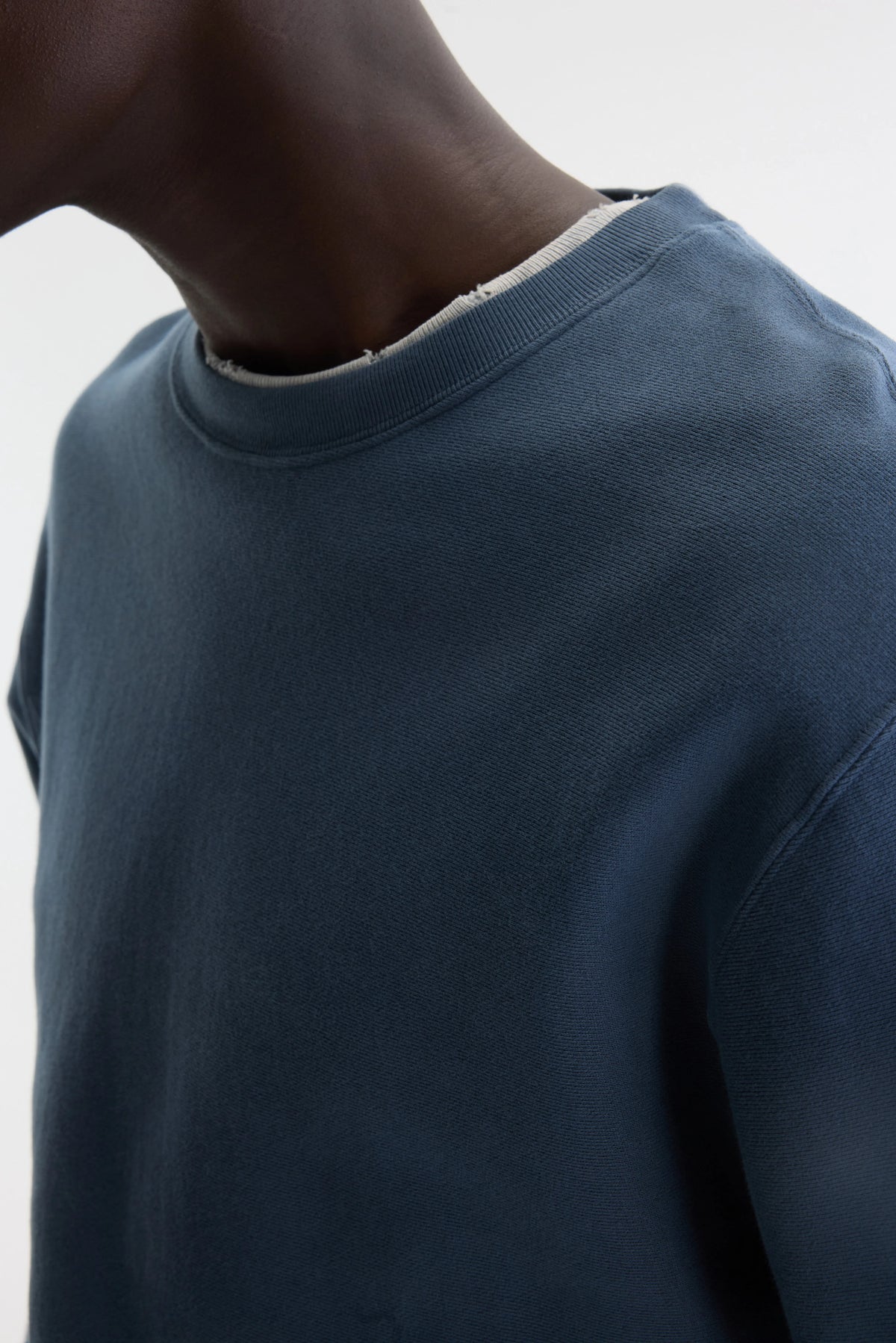 Flake crewneck sweatshirt (242 / M / DOVE)