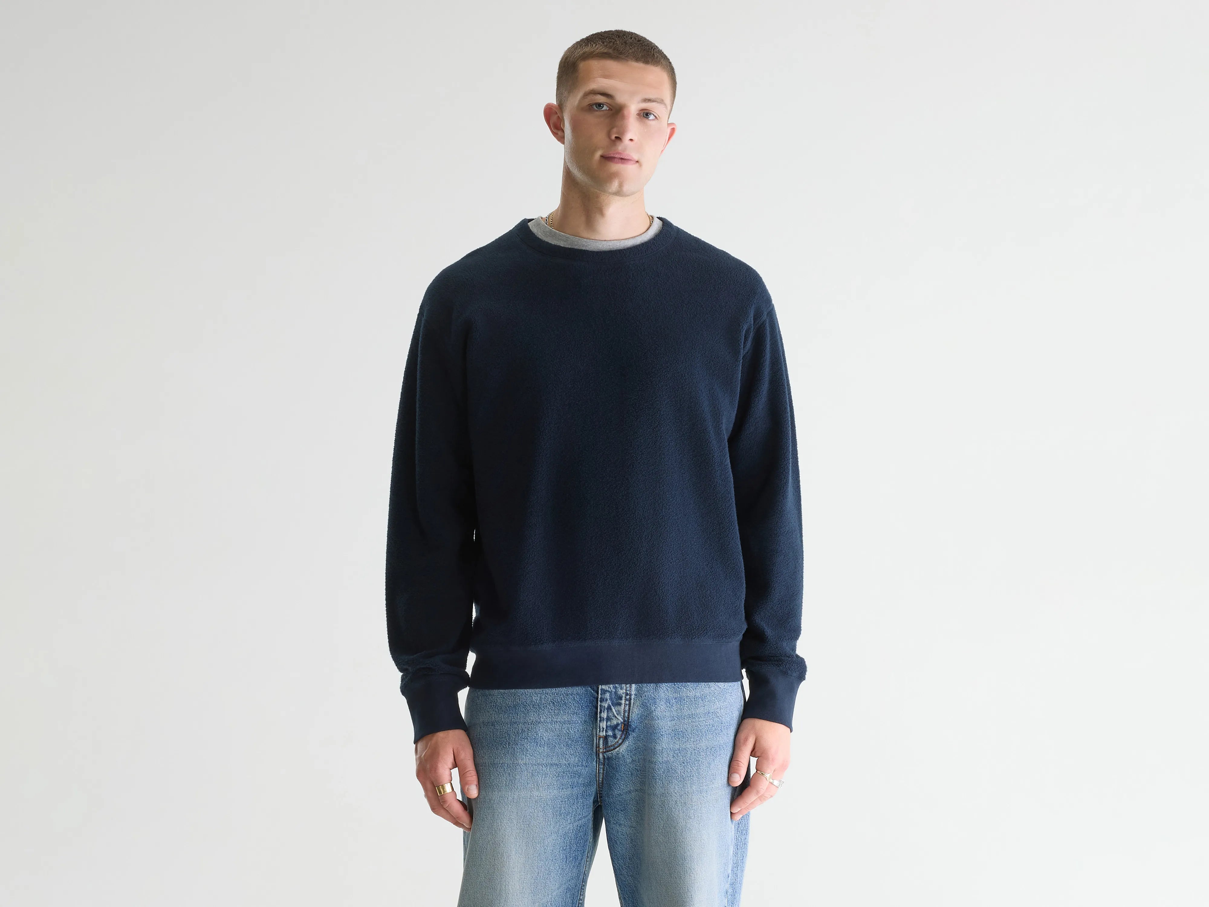Sweatshirt col rond Matt (251 / M / PARKER)